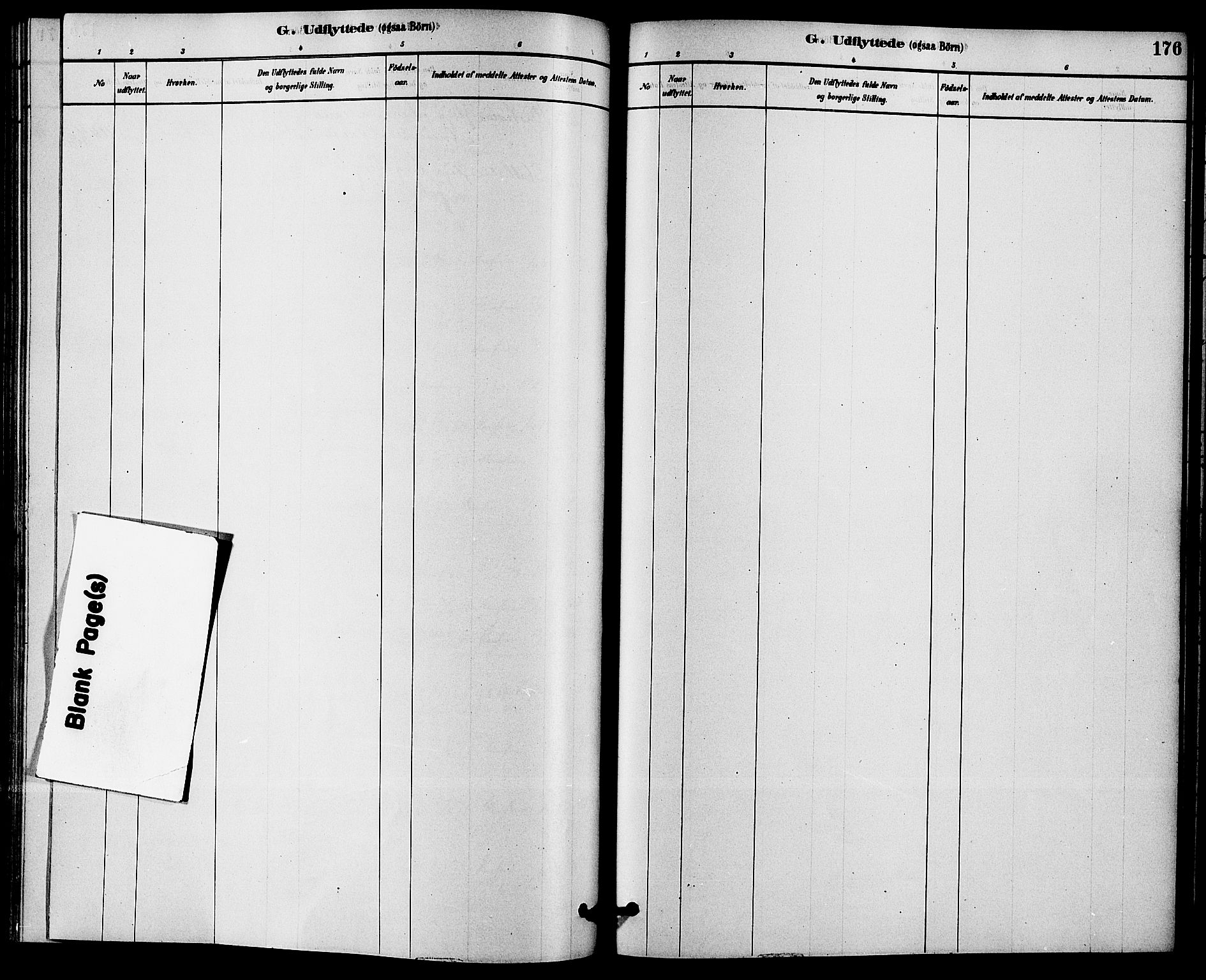 Solum kirkebøker, SAKO/A-306/F/Fb/L0001: Ministerialbok nr. II 1, 1877-1892, s. 176