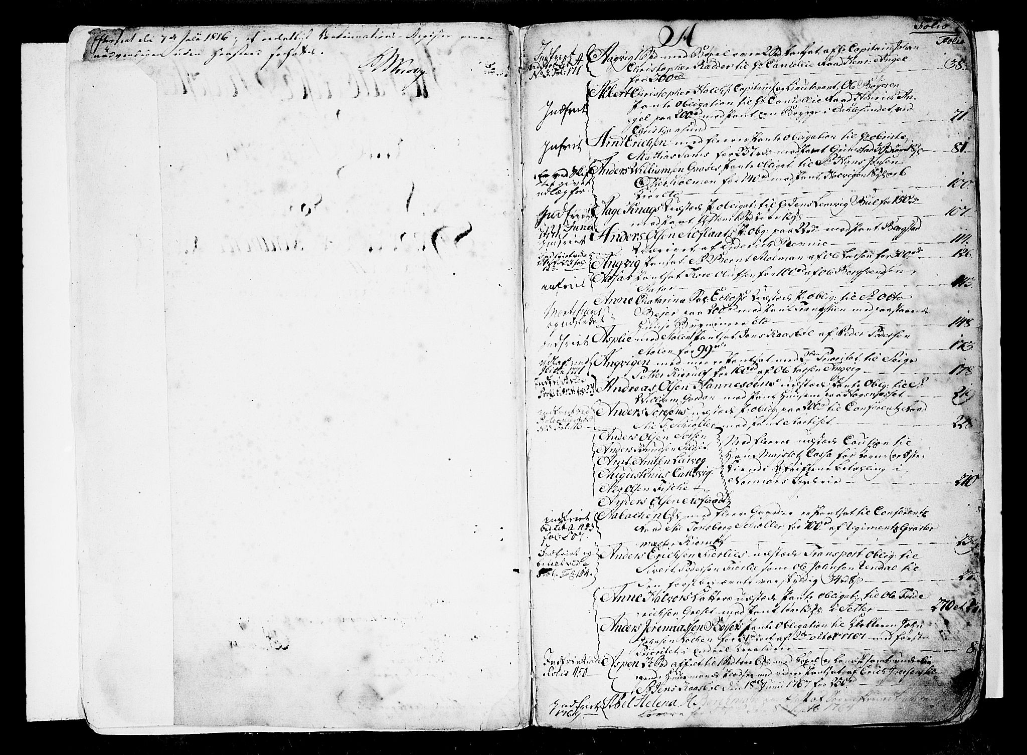 Nordmøre sorenskriveri, SAT/A-4132/1/2/2A/L0003: Panteregister nr. 3, 1751-1810, s. 1