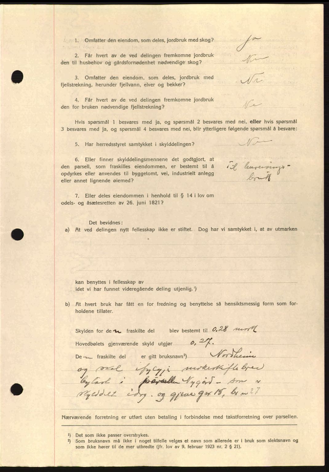 Romsdal sorenskriveri, SAT/A-4149/1/2/2C: Pantebok nr. A4, 1937-1938, Dagboknr: 2345/1937
