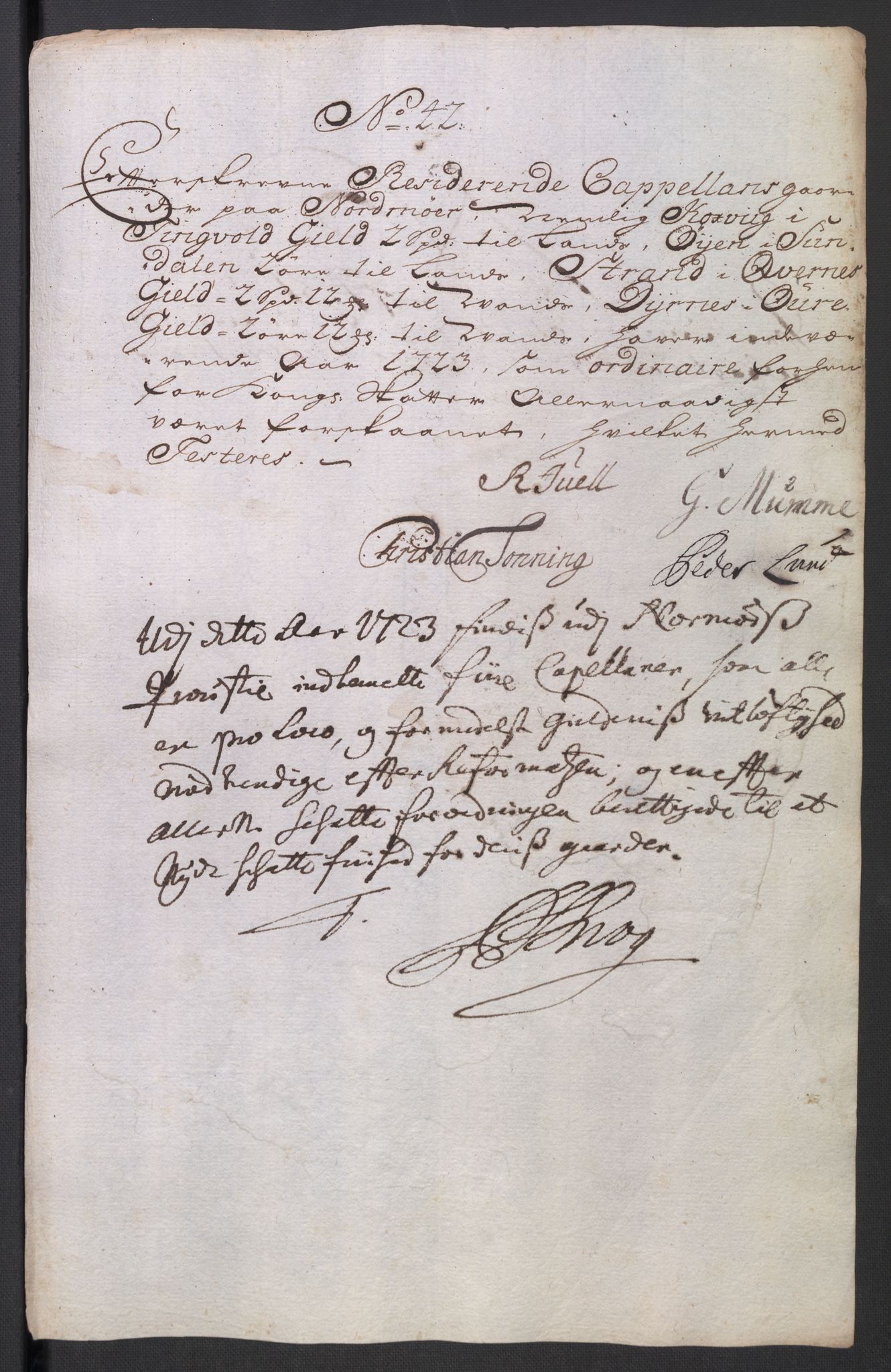 Rentekammeret inntil 1814, Reviderte regnskaper, Fogderegnskap, RA/EA-4092/R56/L3756: Fogderegnskap Nordmøre, 1723, s. 236