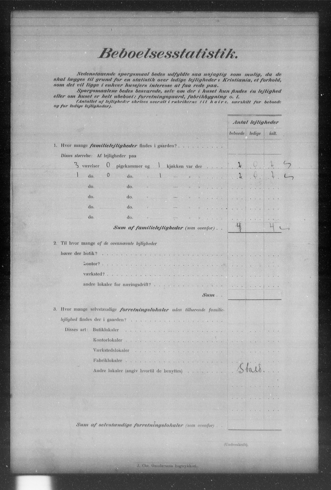 OBA, Kommunal folketelling 31.12.1903 for Kristiania kjøpstad, 1903, s. 15929
