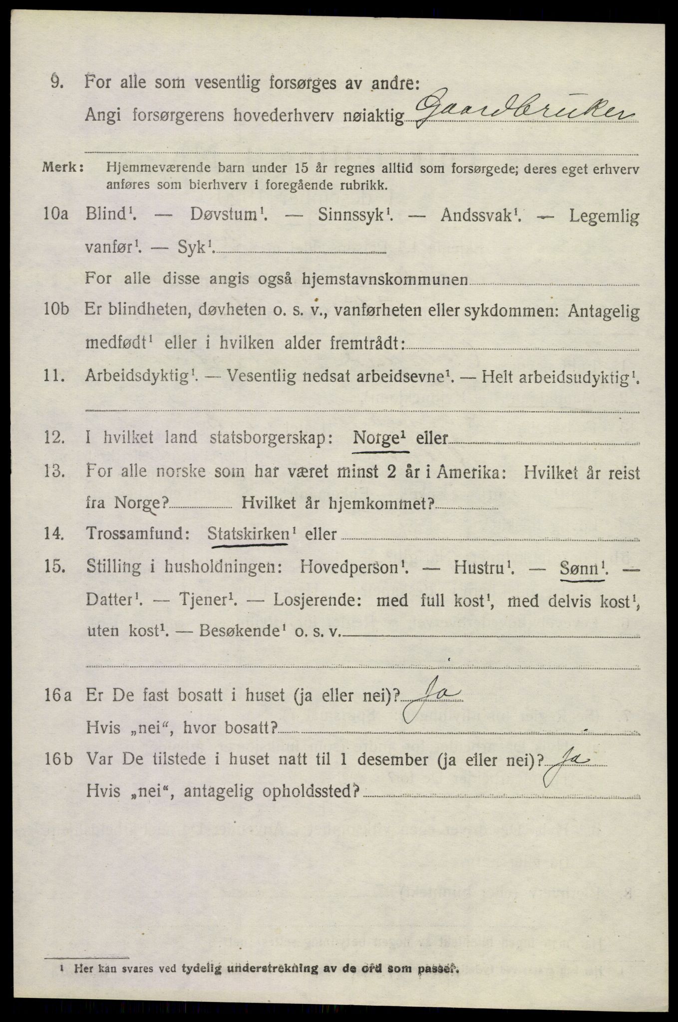 SAKO, Folketelling 1920 for 0719 Andebu herred, 1920, s. 5697