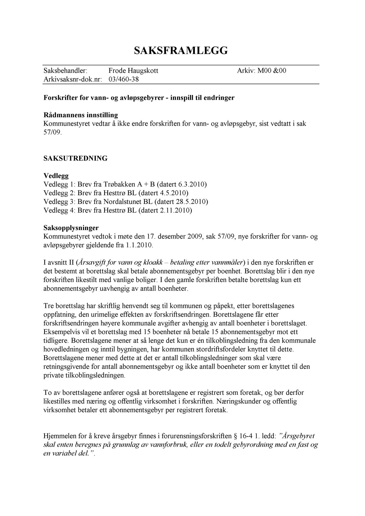 Klæbu Kommune, TRKO/KK/01-KS/L003: Kommunestyret - Møtedokumenter, 2010, s. 1273