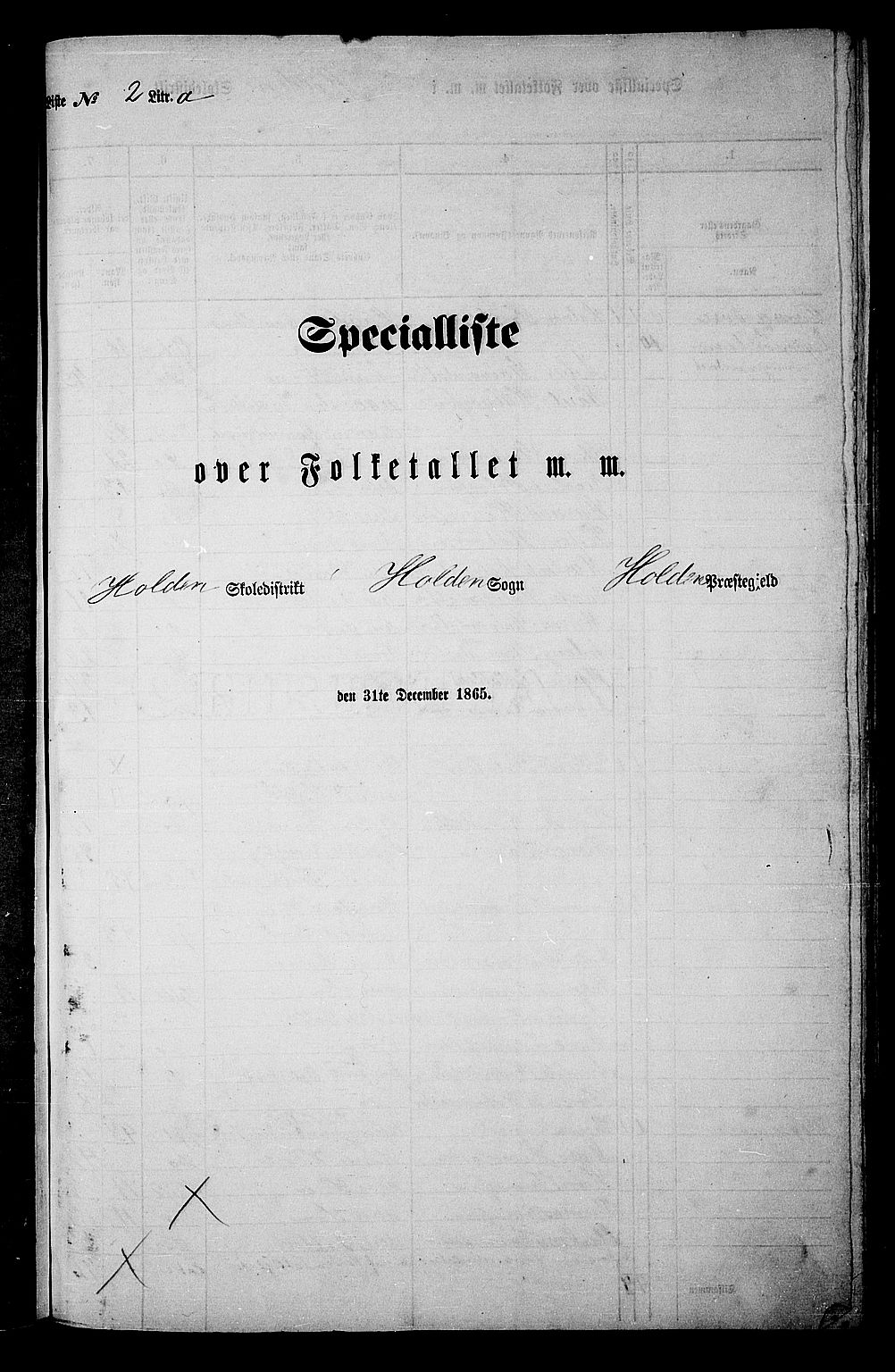 RA, Folketelling 1865 for 0819P Holla prestegjeld, 1865, s. 28