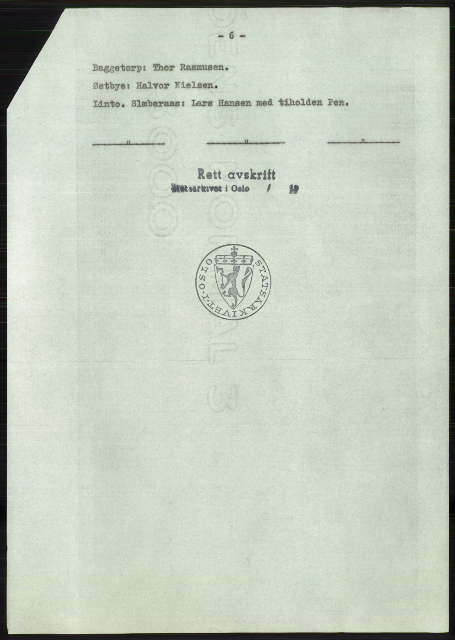 Statsarkivet i Oslo, SAO/A-10621/Z/Zd/L0028: Avskrifter, j.nr 20-2143/1969, 1969, s. 135