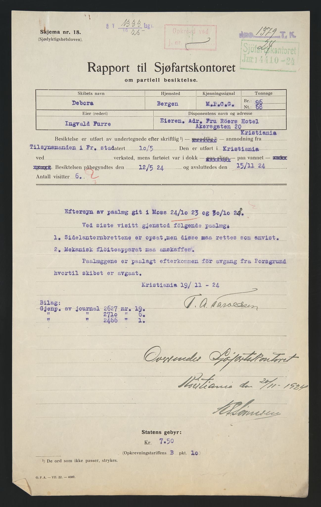 Sjøfartsdirektoratet med forløpere, skipsmapper slettede skip, AV/RA-S-4998/F/Fa/L0235: --, 1847-1930, s. 17