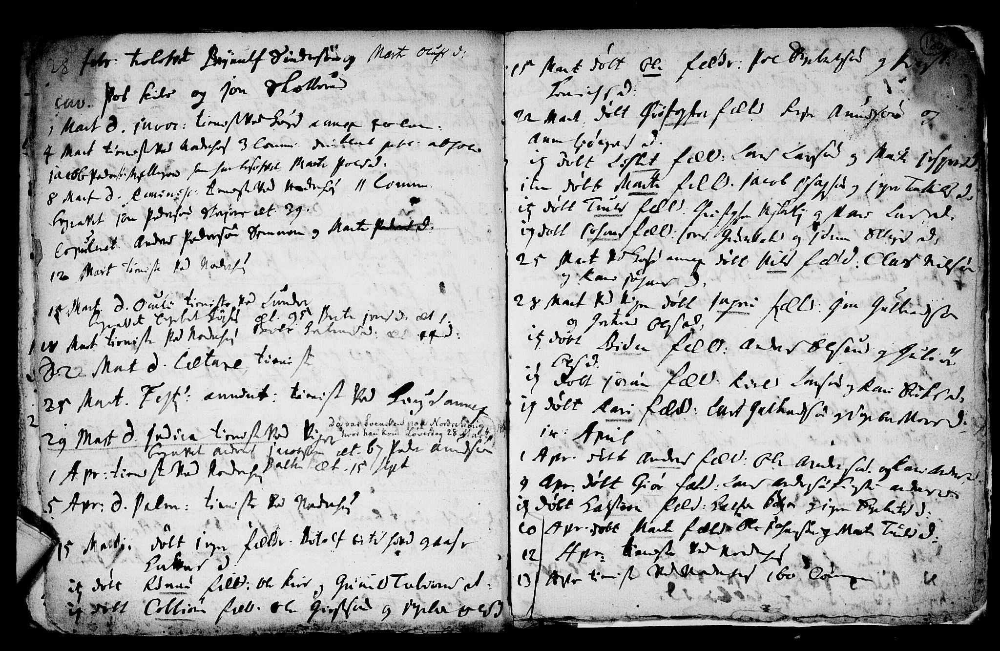 Norderhov kirkebøker, AV/SAKO-A-237/F/Fa/L0001: Ministerialbok nr. 1, 1704-1716, s. 130