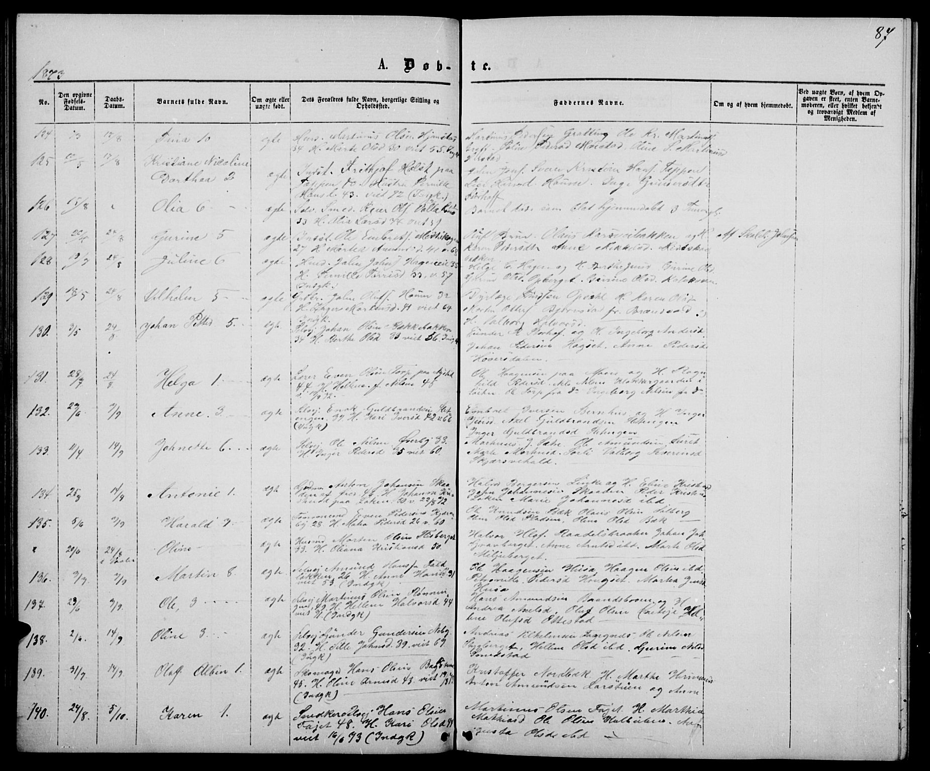 Elverum prestekontor, AV/SAH-PREST-044/H/Ha/Hab/L0004: Klokkerbok nr. 4, 1866-1874, s. 87