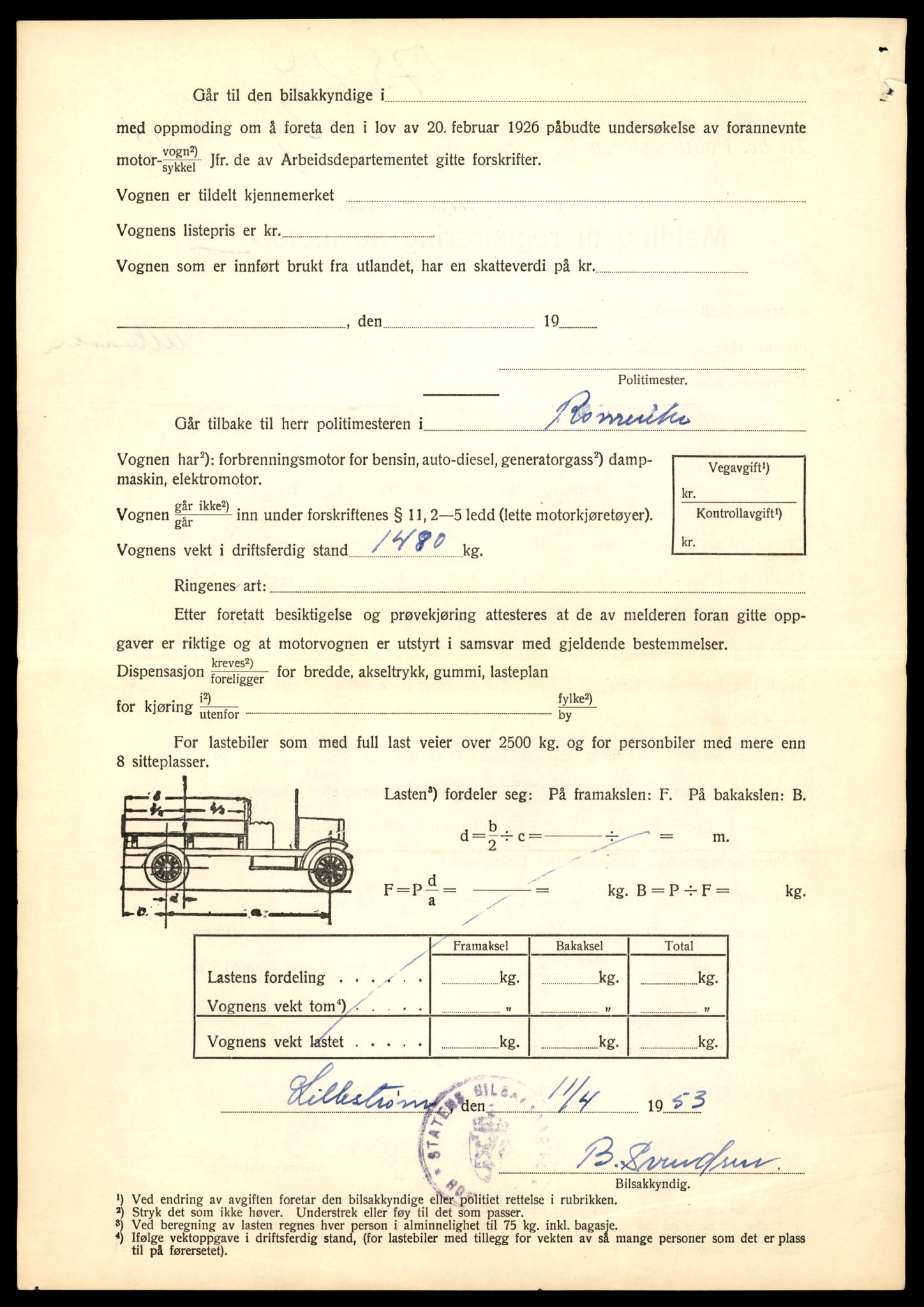 Møre og Romsdal vegkontor - Ålesund trafikkstasjon, AV/SAT-A-4099/F/Fe/L0008: Registreringskort for kjøretøy T 747 - T 894, 1927-1998, s. 2695