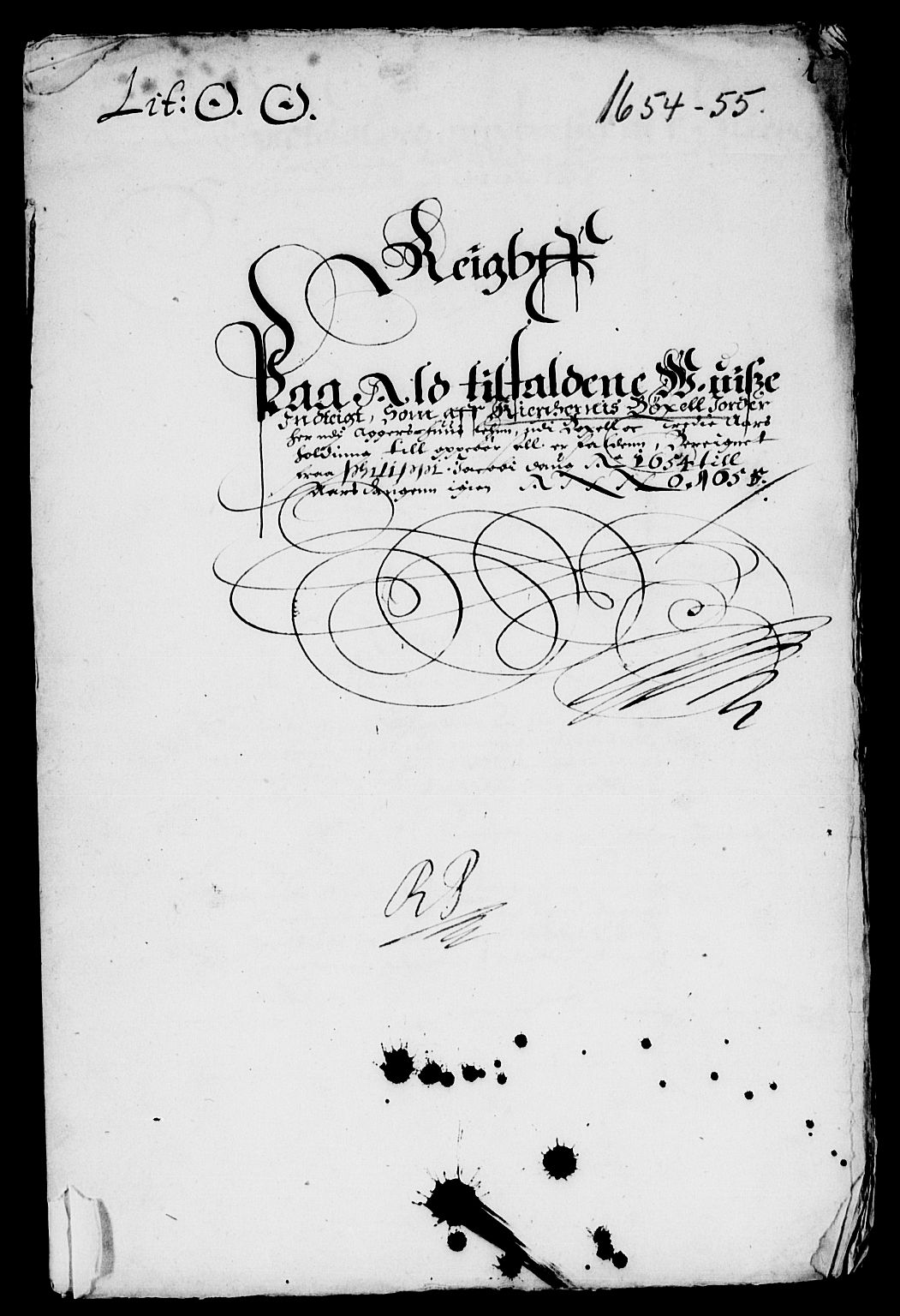 Rentekammeret inntil 1814, Reviderte regnskaper, Lensregnskaper, RA/EA-5023/R/Rb/Rba/L0221: Akershus len, 1652-1655