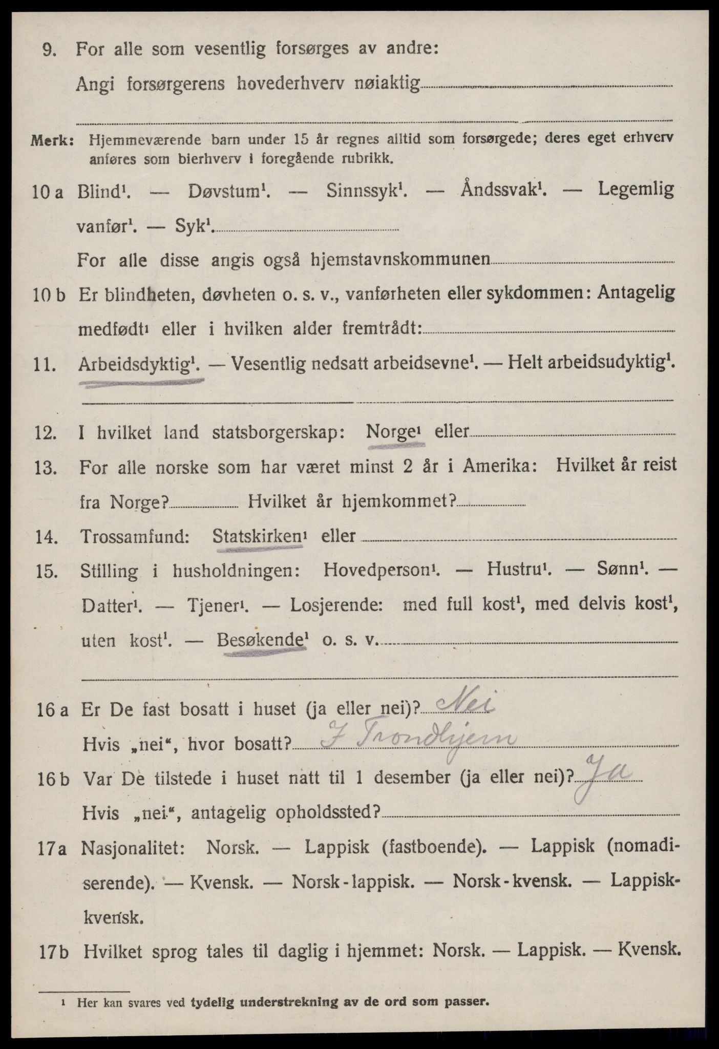 SAT, Folketelling 1920 for 1625 Stadsbygd herred, 1920, s. 769