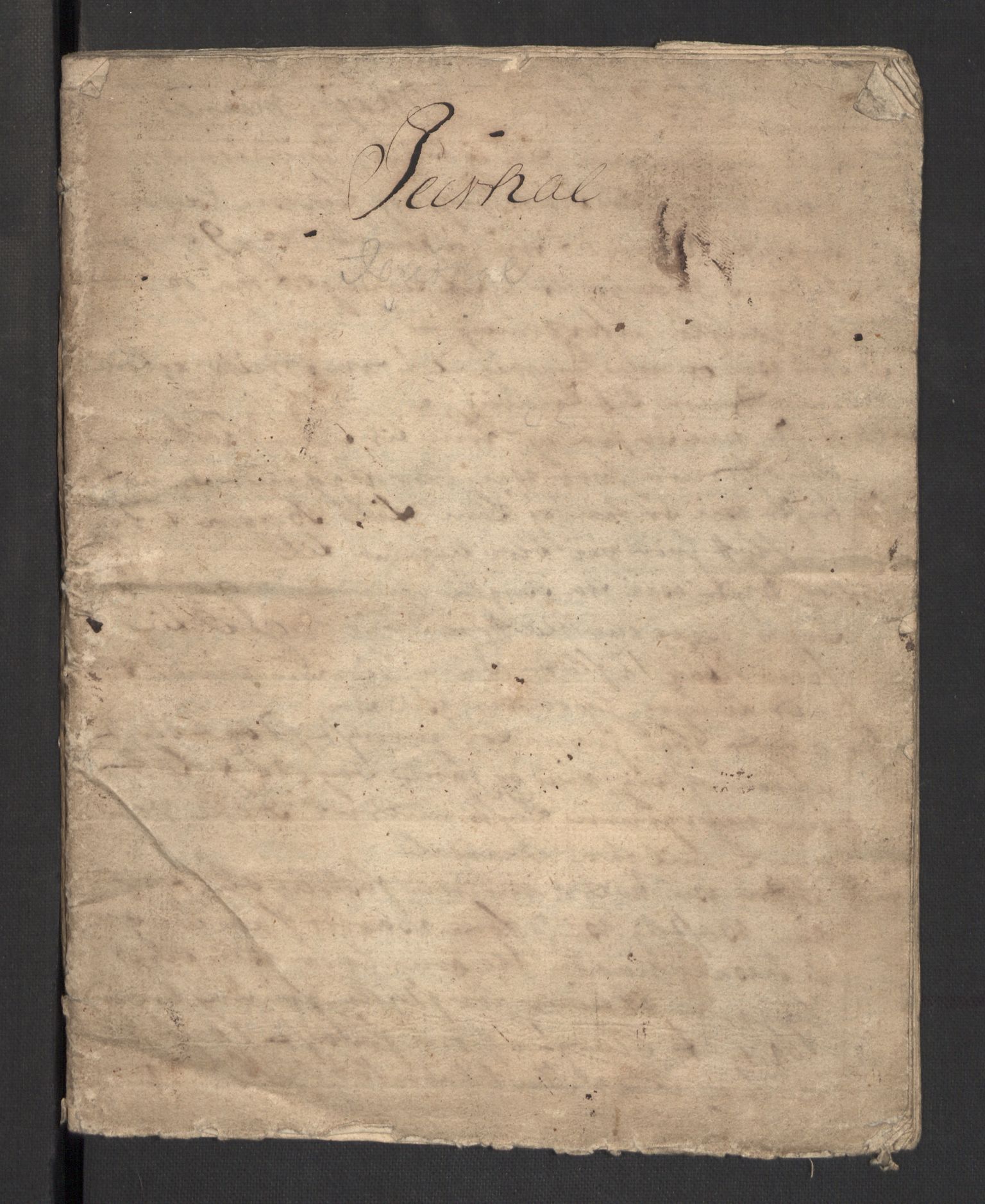 Holck, Meidell, Hartvig, RA/PA-0204/F/L0002: (Pakke 1), 1762-1864, s. 3