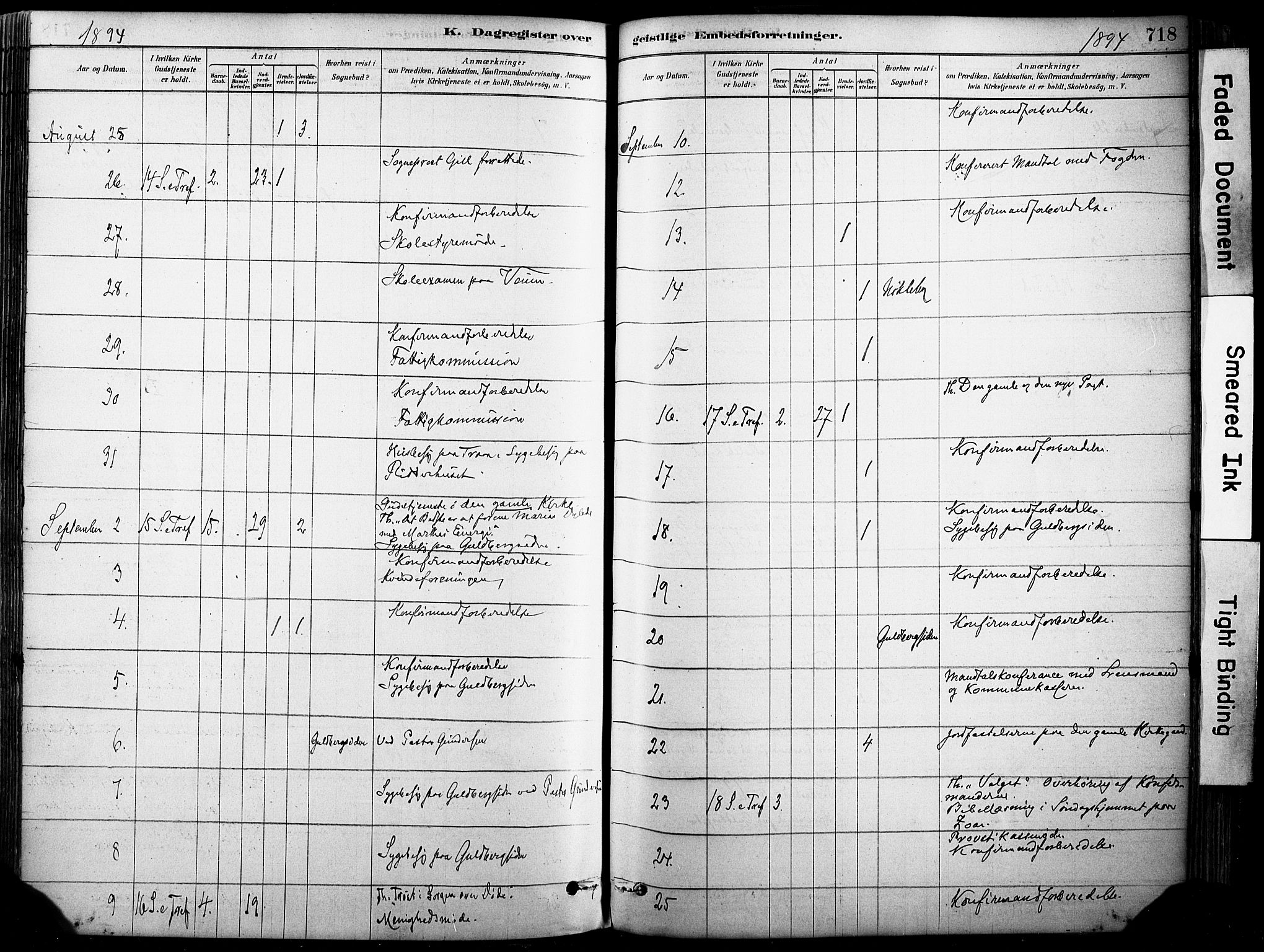 Glemmen prestekontor Kirkebøker, AV/SAO-A-10908/F/Fa/L0012: Ministerialbok nr. 12, 1878-1973, s. 718