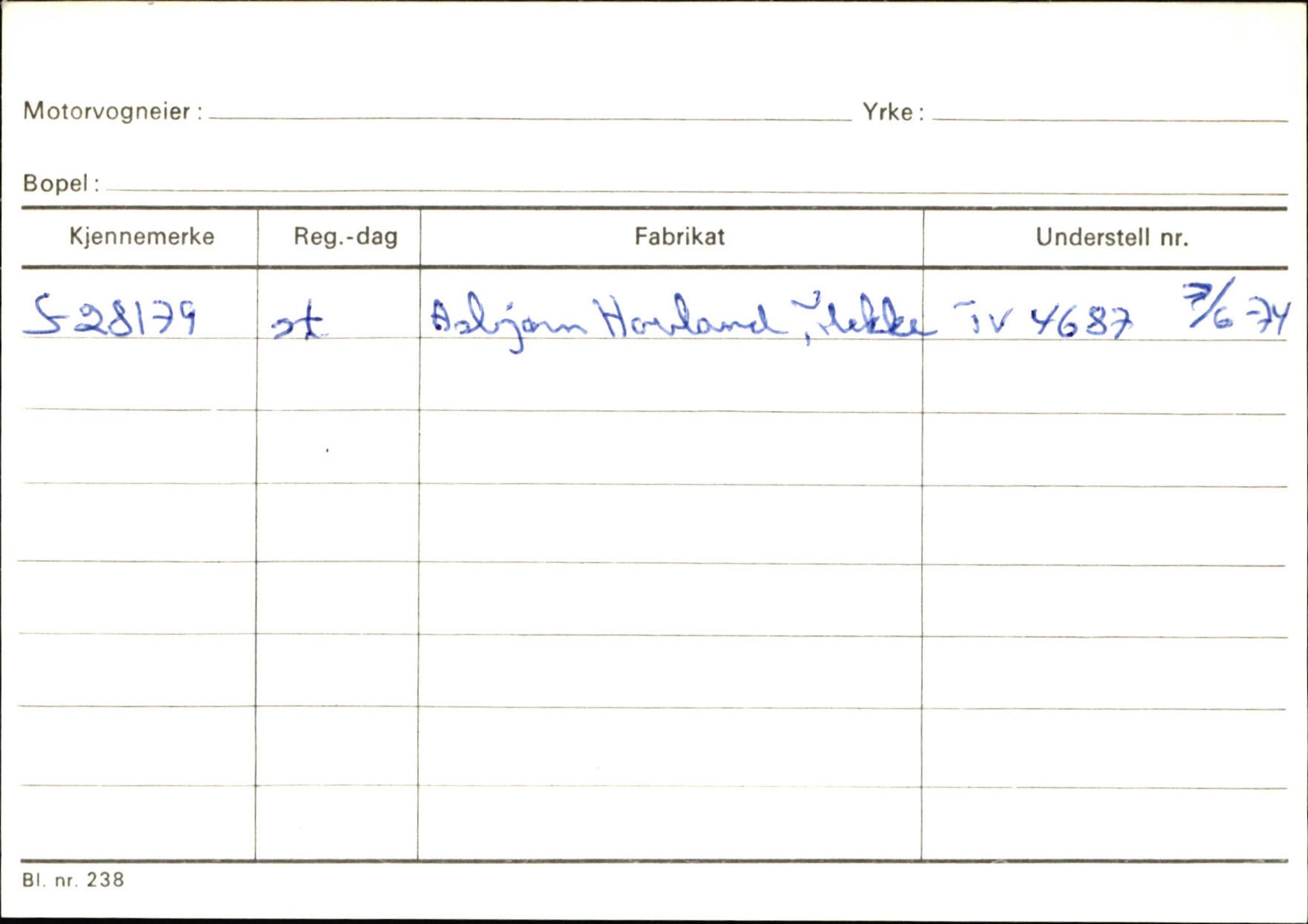 Statens vegvesen, Sogn og Fjordane vegkontor, AV/SAB-A-5301/4/F/L0126: Eigarregister Fjaler M-Å. Leikanger A-Å, 1945-1975, s. 167