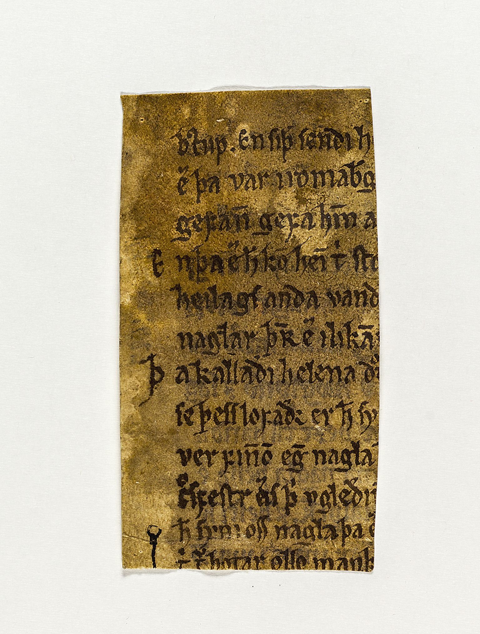 Riksarkivets diplomsamling, RA/EA-5965/F26/L0006: Norrøne membranfragmenter bestand 67-87, 1100-1536, s. 67