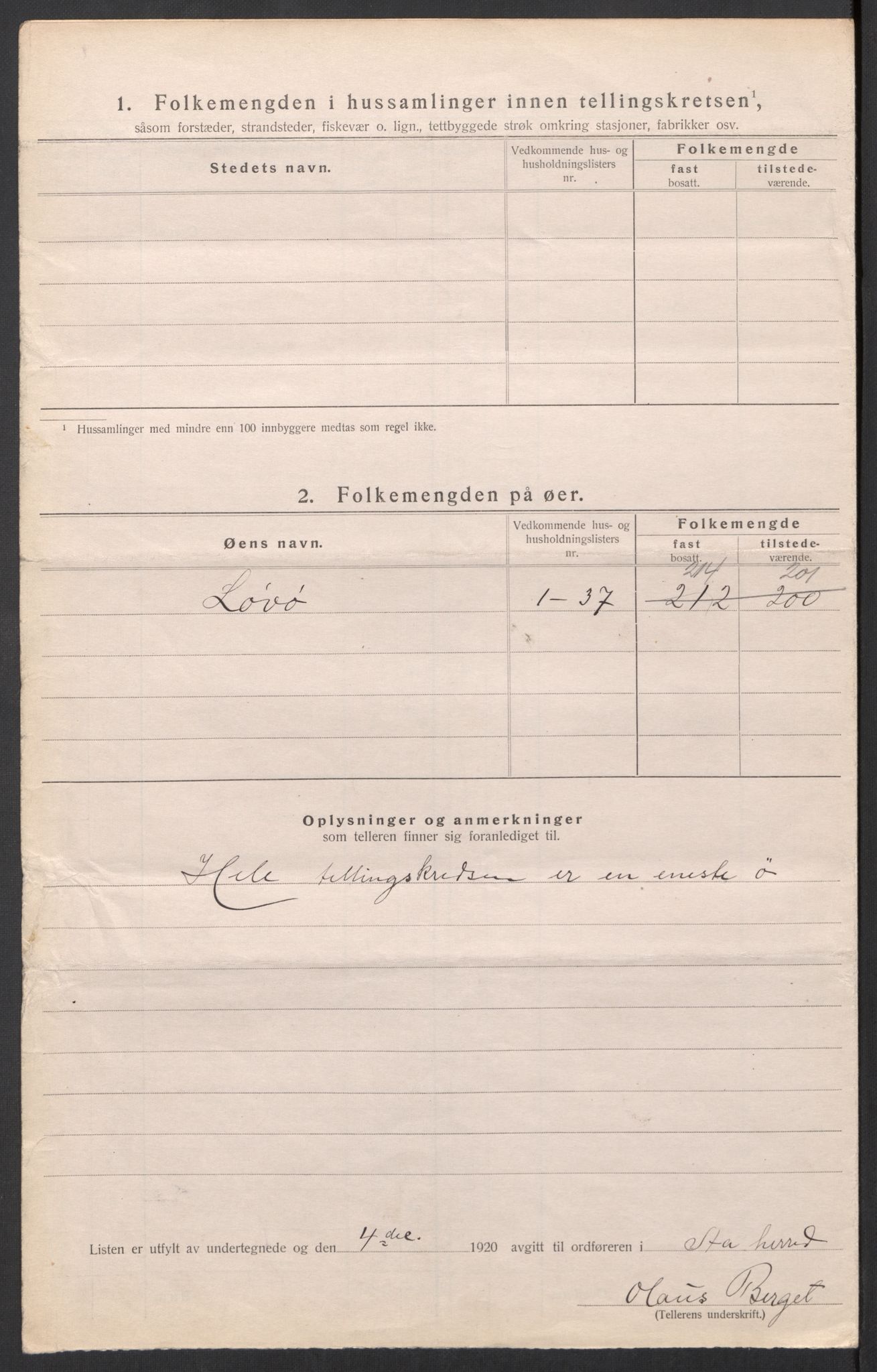 SAT, Folketelling 1920 for 1630 Å herred, 1920, s. 49