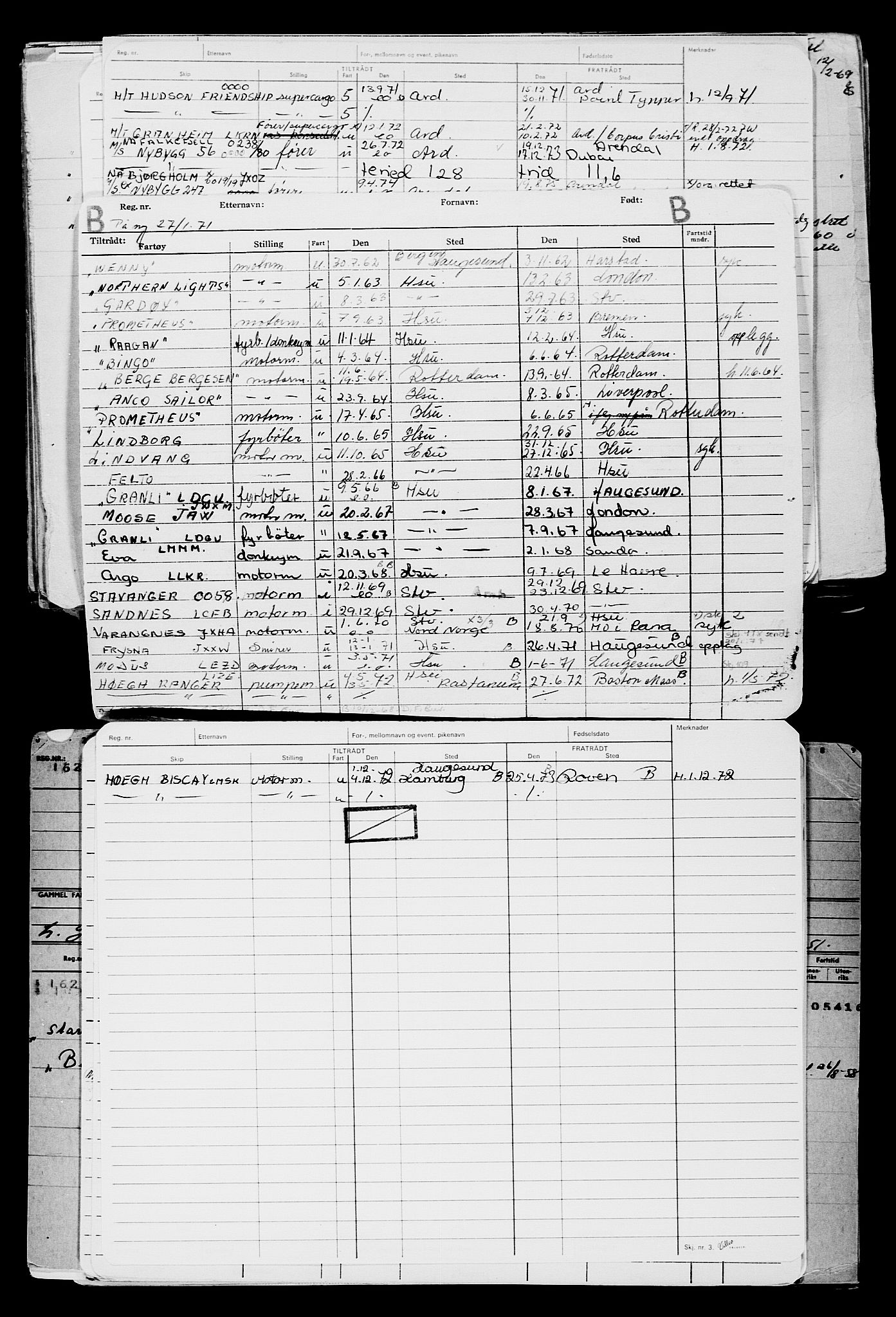 Direktoratet for sjømenn, AV/RA-S-3545/G/Gb/L0145: Hovedkort, 1917, s. 289