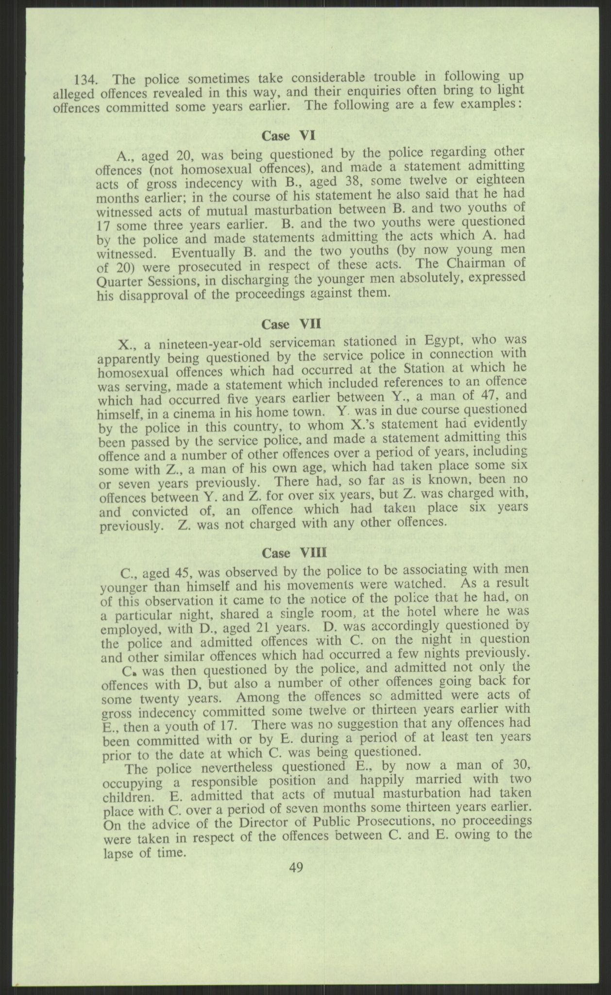 Justisdepartementet, Lovavdelingen, AV/RA-S-3212/D/De/L0029/0001: Straffeloven / Straffelovens revisjon: 5 - Ot. prp. nr.  41 - 1945: Homoseksualiet. 3 mapper, 1956-1970, s. 633