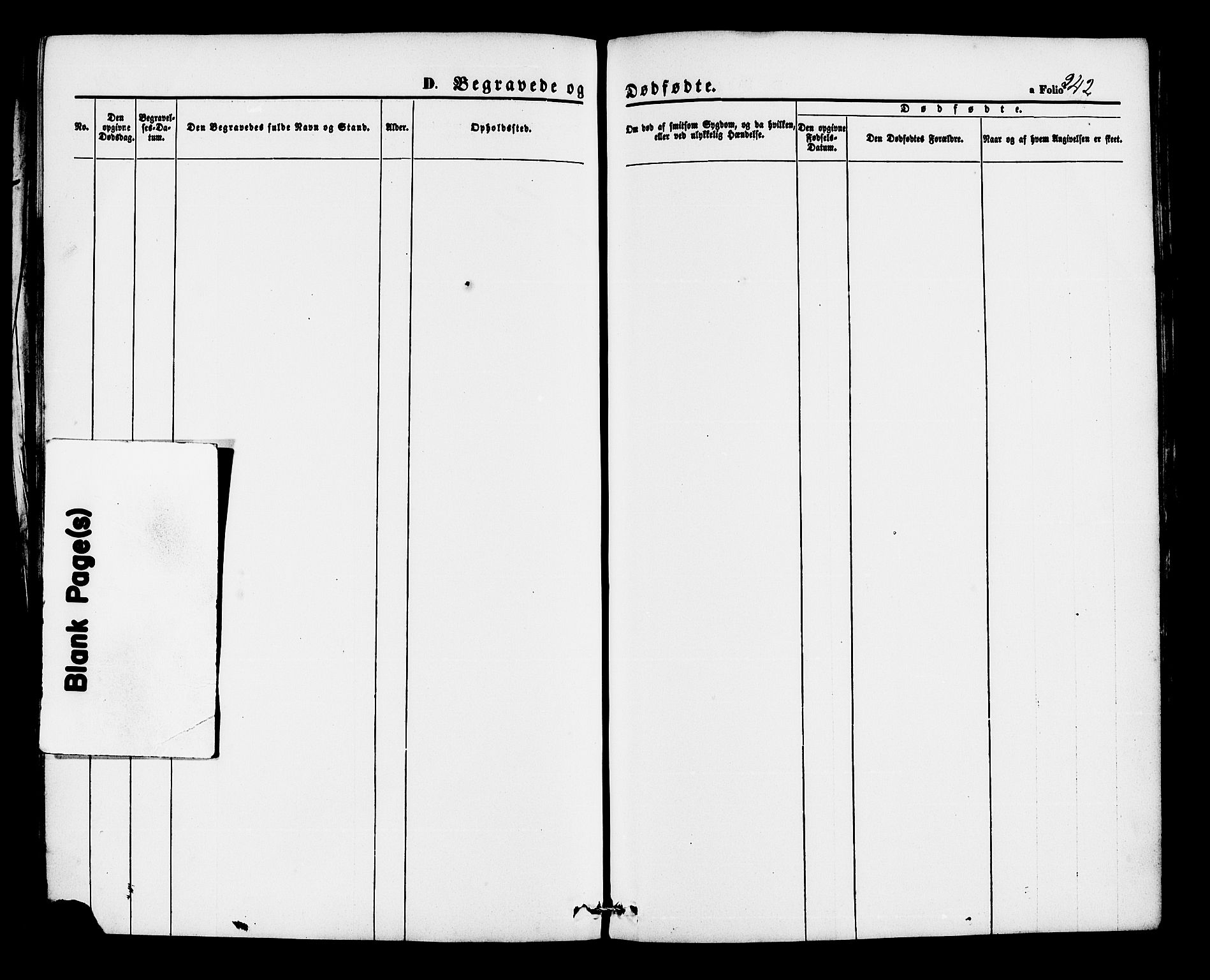 Hjelmeland sokneprestkontor, AV/SAST-A-101843/01/IV/L0012: Ministerialbok nr. A 12, 1862-1886, s. 242