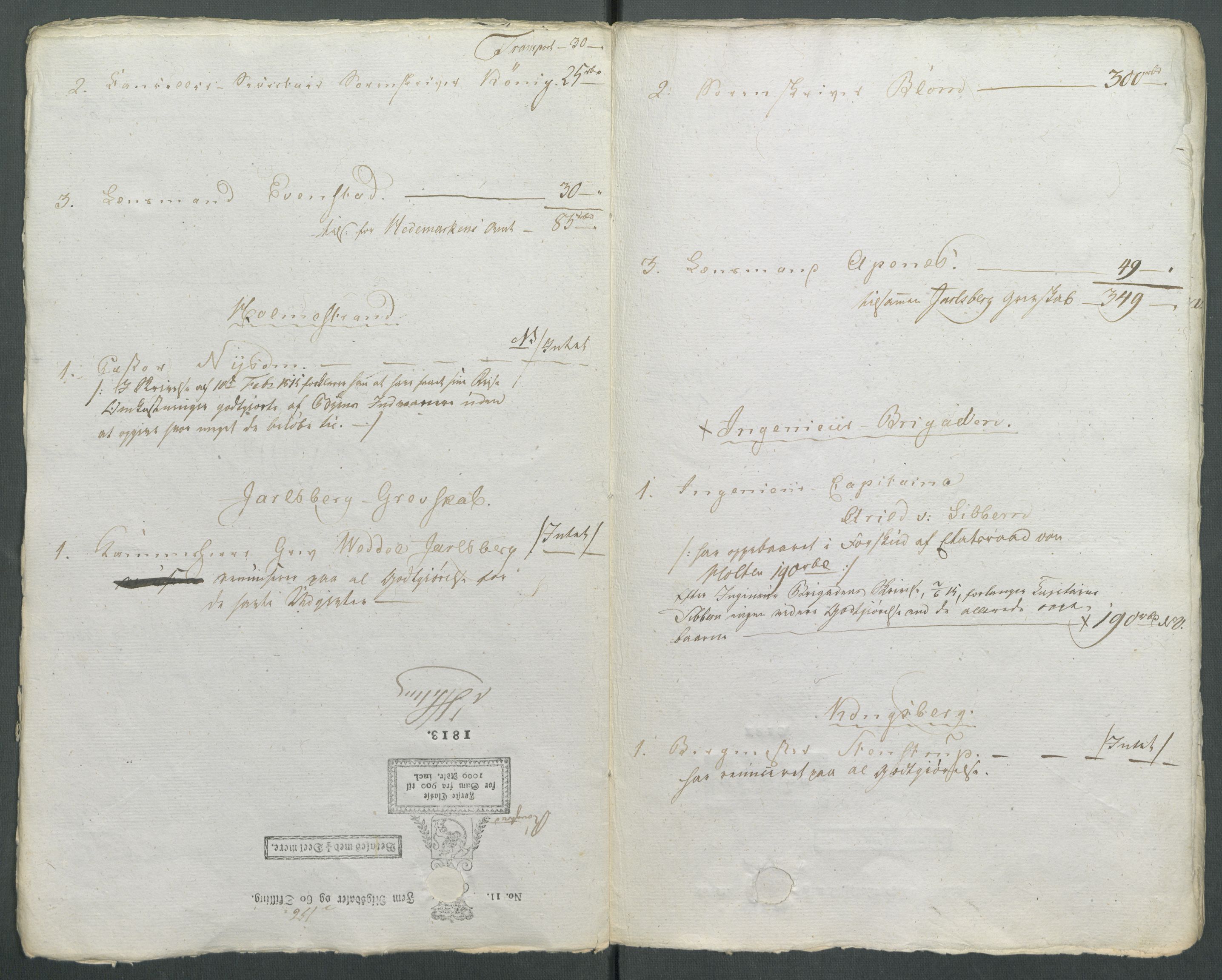 5. departement for finans-, handels- og tollfaget, AV/RA-S-3893/C/Cb/L0014: Regninger fra Riksforsamlingens deputerede, 1814, s. 46