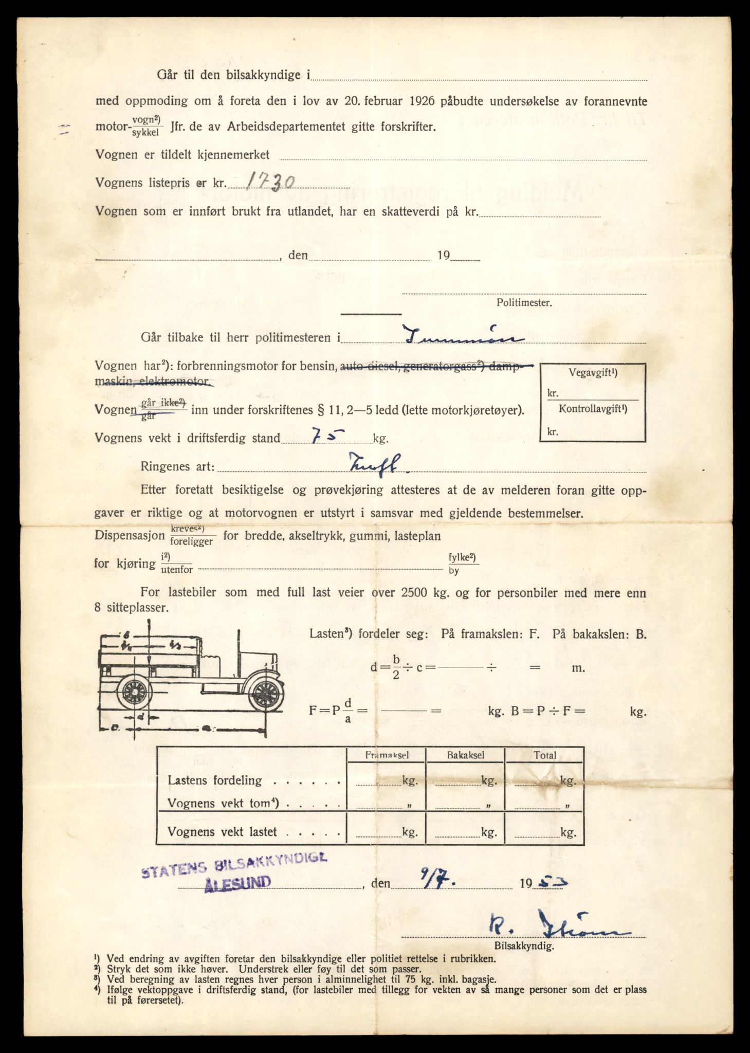 Møre og Romsdal vegkontor - Ålesund trafikkstasjon, AV/SAT-A-4099/F/Fe/L0031: Registreringskort for kjøretøy T 11800 - T 11996, 1927-1998, s. 3341