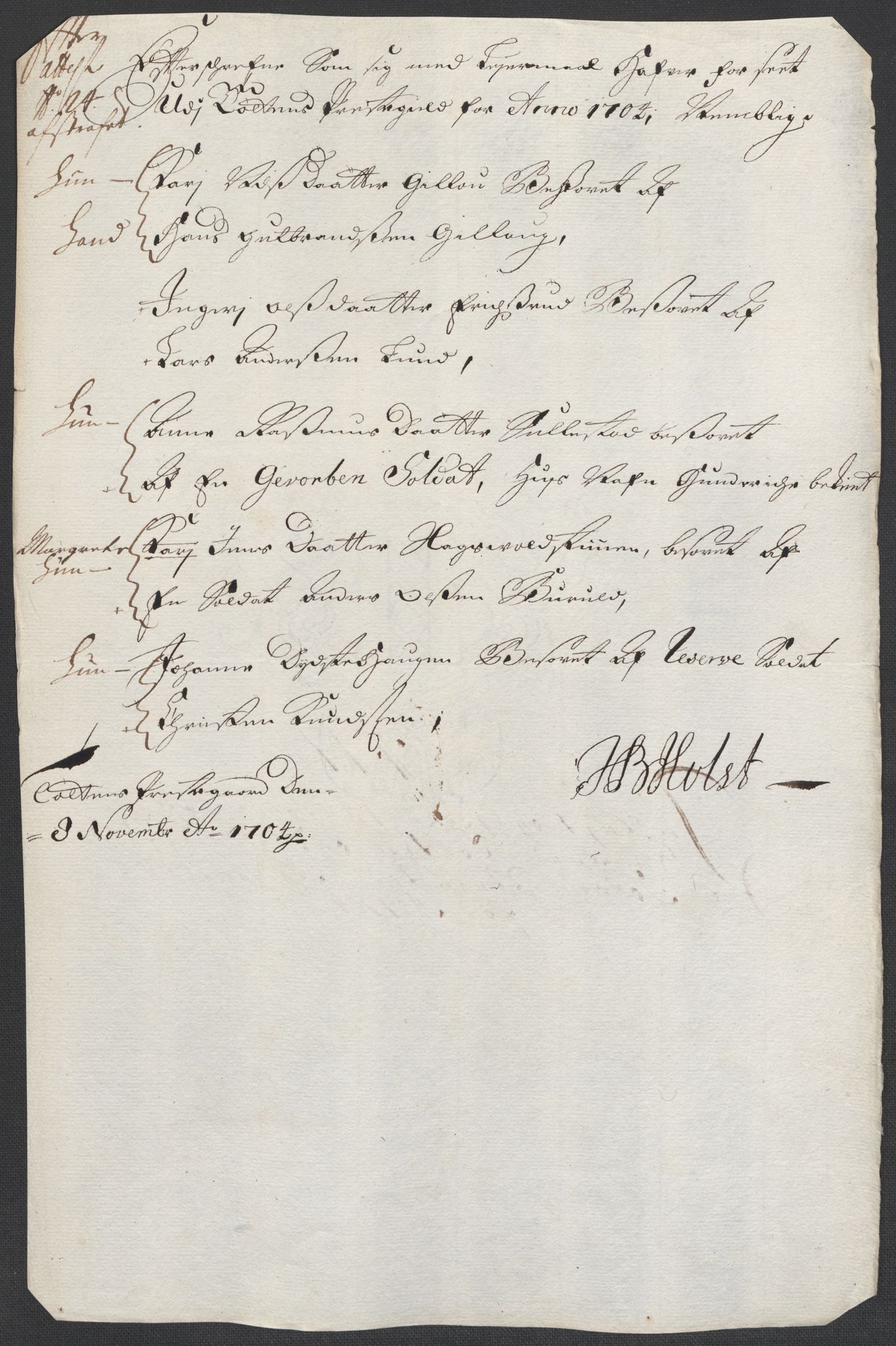 Rentekammeret inntil 1814, Reviderte regnskaper, Fogderegnskap, AV/RA-EA-4092/R18/L1302: Fogderegnskap Hadeland, Toten og Valdres, 1704, s. 93