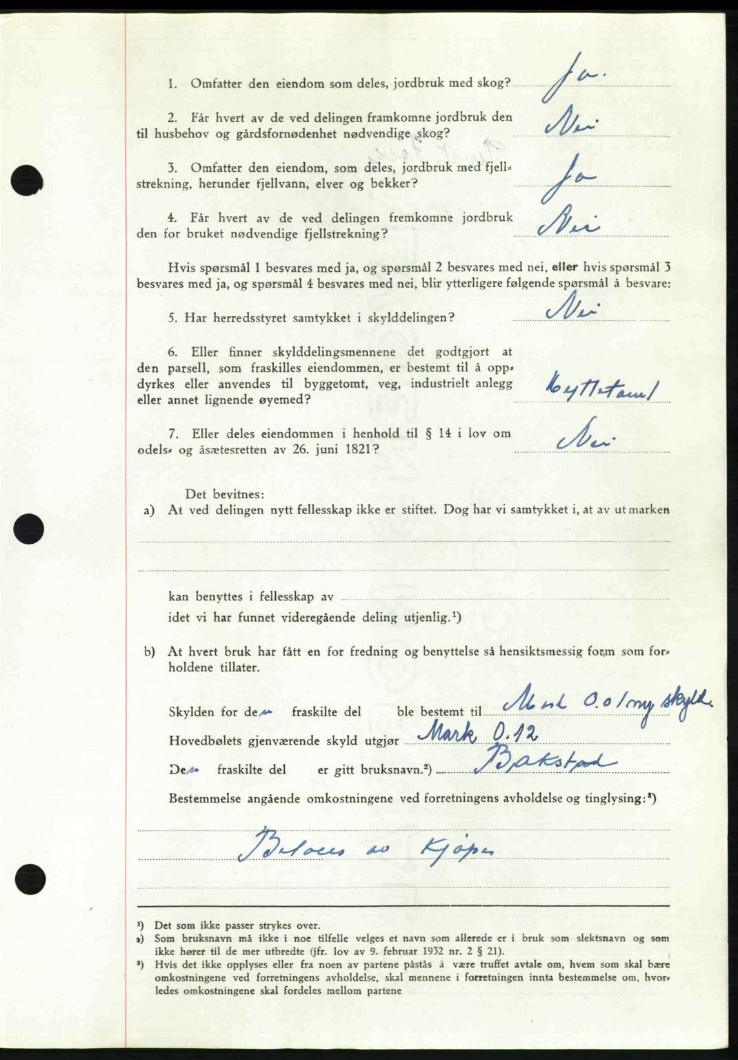 Sør-Gudbrandsdal tingrett, SAH/TING-004/H/Hb/Hbd/L0022: Pantebok nr. A22, 1948-1948, Dagboknr: 1940/1948