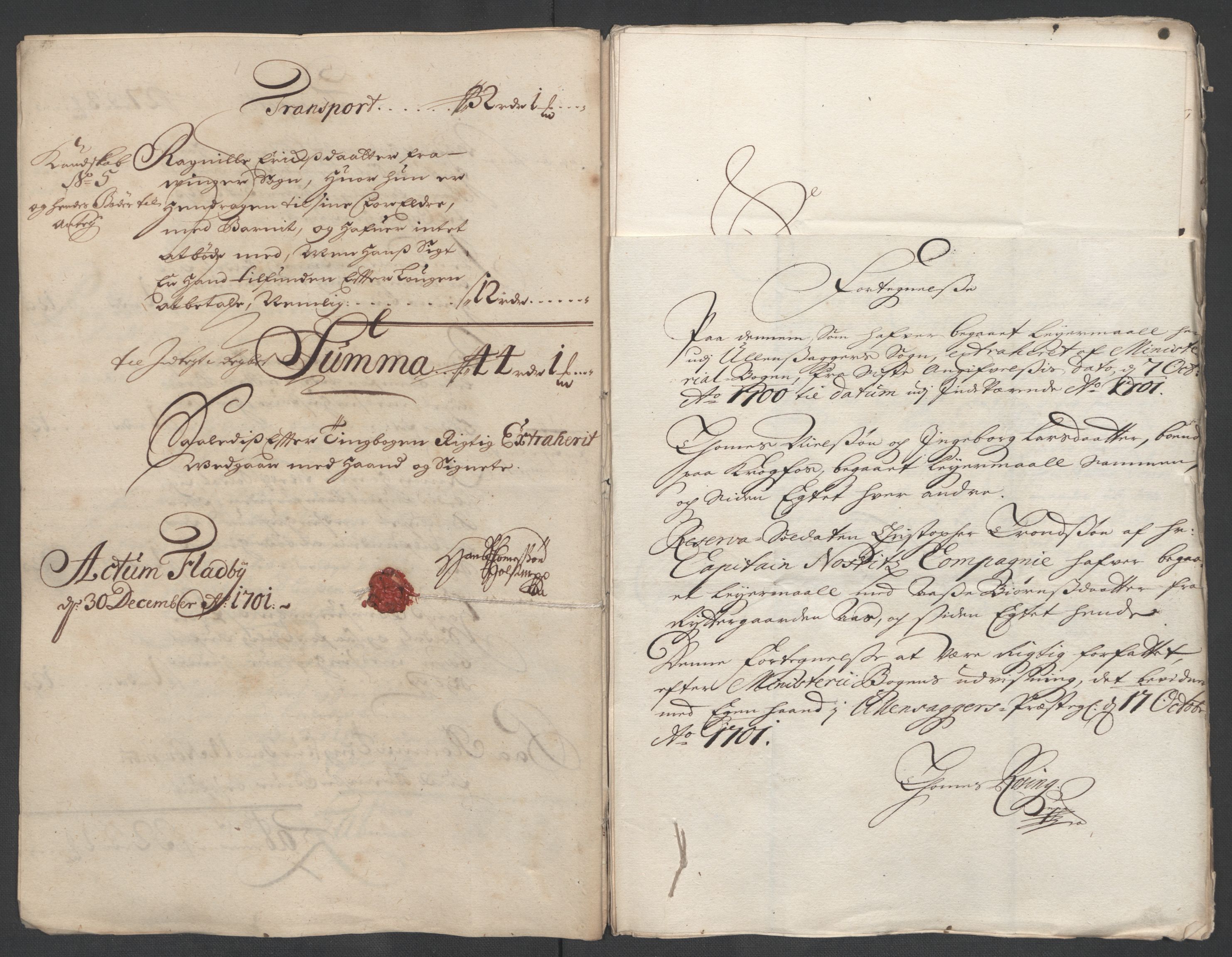 Rentekammeret inntil 1814, Reviderte regnskaper, Fogderegnskap, RA/EA-4092/R12/L0713: Fogderegnskap Øvre Romerike, 1701, s. 69