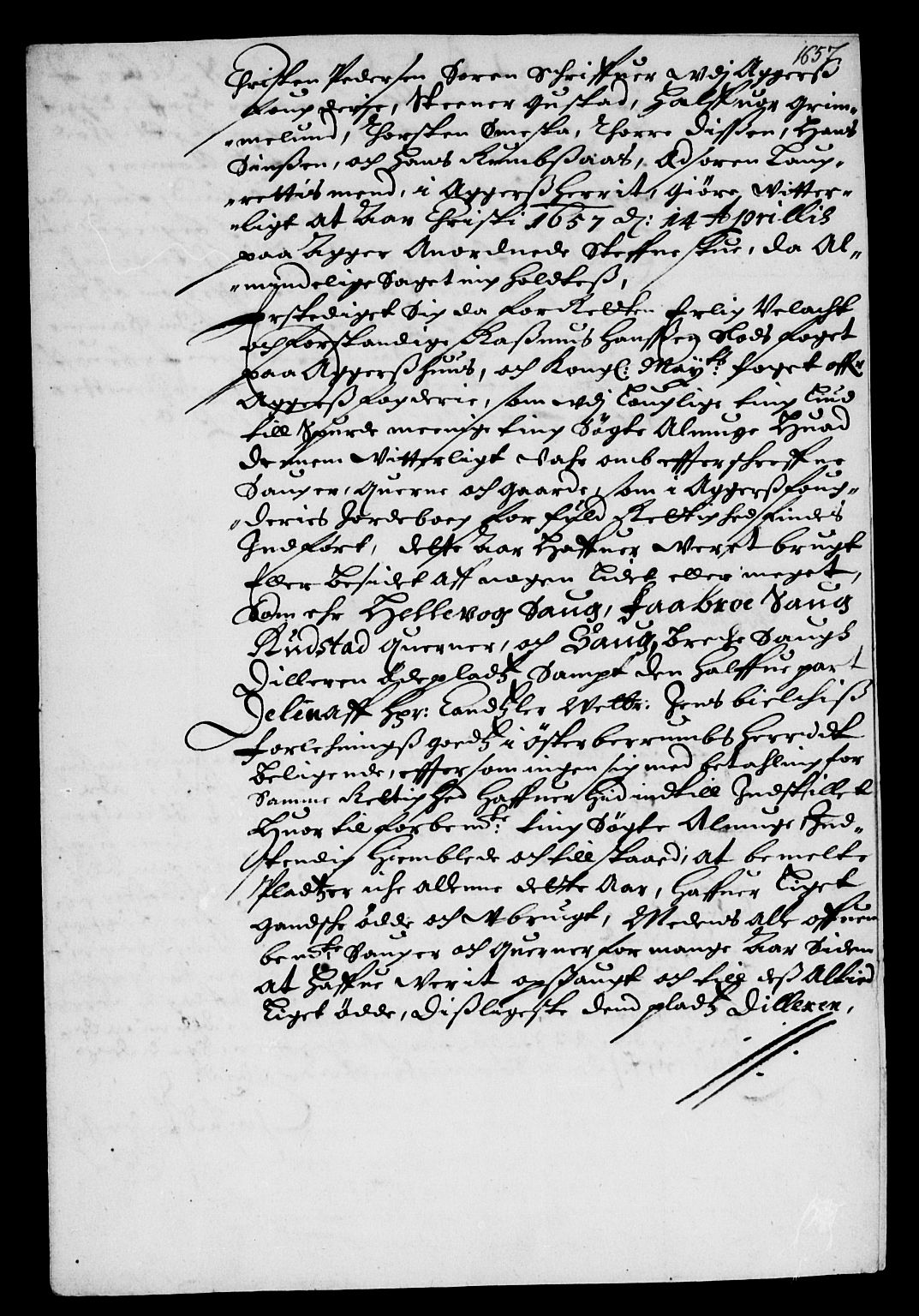 Rentekammeret inntil 1814, Reviderte regnskaper, Lensregnskaper, RA/EA-5023/R/Rb/Rba/L0241: Akershus len, 1657-1658