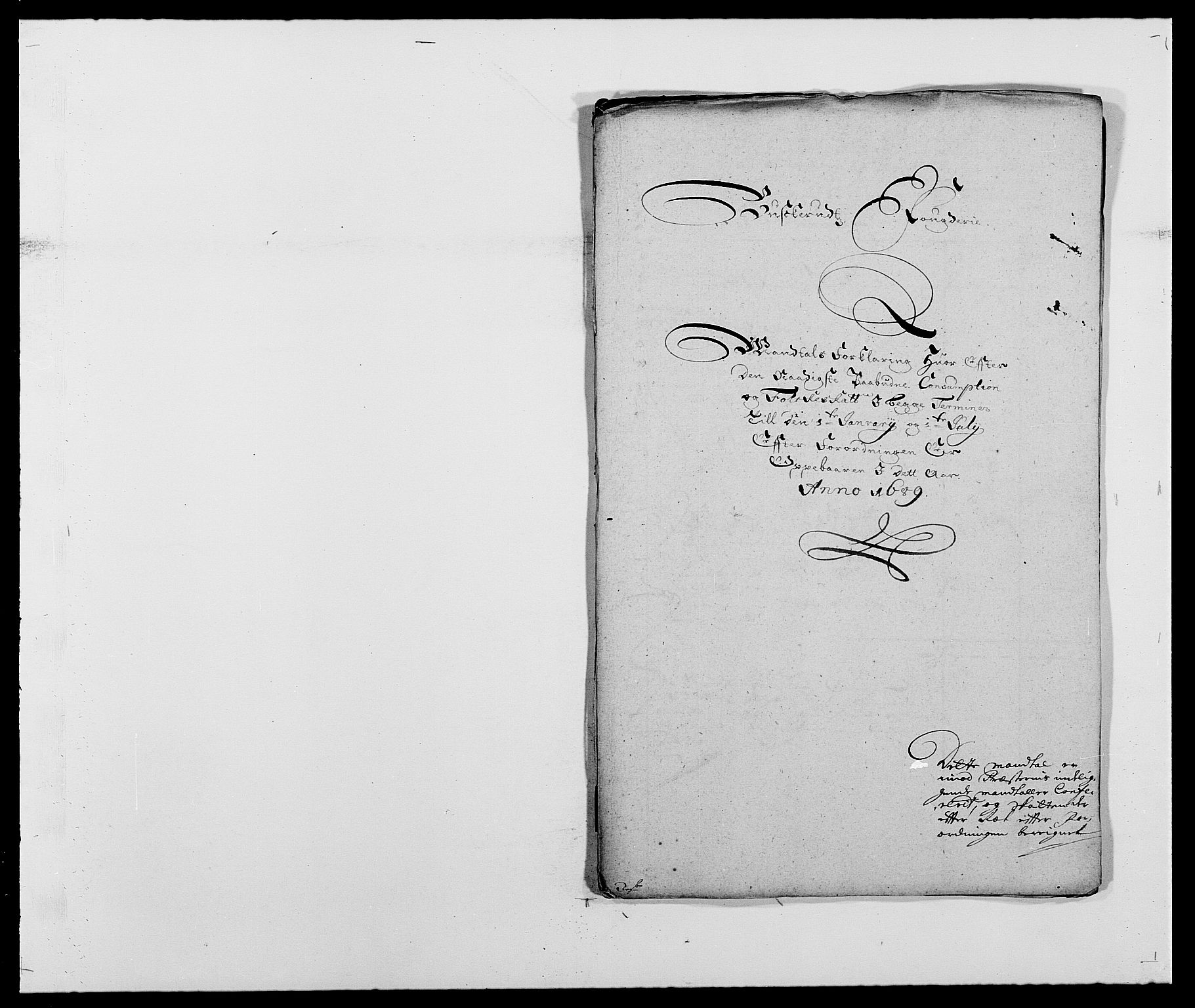 Rentekammeret inntil 1814, Reviderte regnskaper, Fogderegnskap, AV/RA-EA-4092/R25/L1680: Fogderegnskap Buskerud, 1689-1690, s. 207