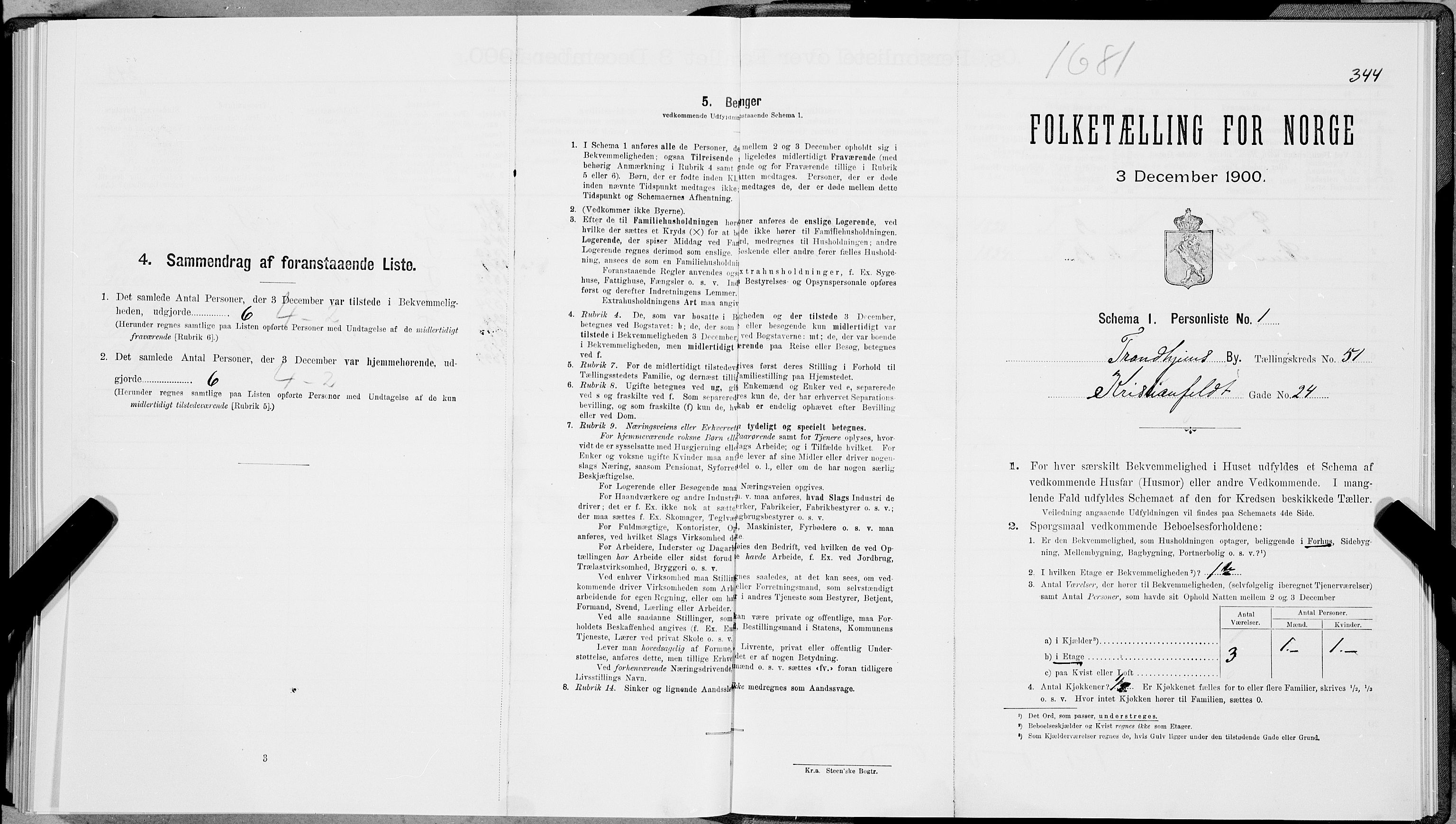 SAT, Folketelling 1900 for 1601 Trondheim kjøpstad, 1900, s. 8669