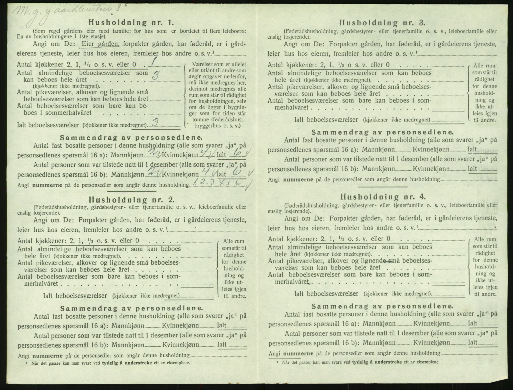 SAK, Folketelling 1920 for 0938 Bygland herred, 1920, s. 762