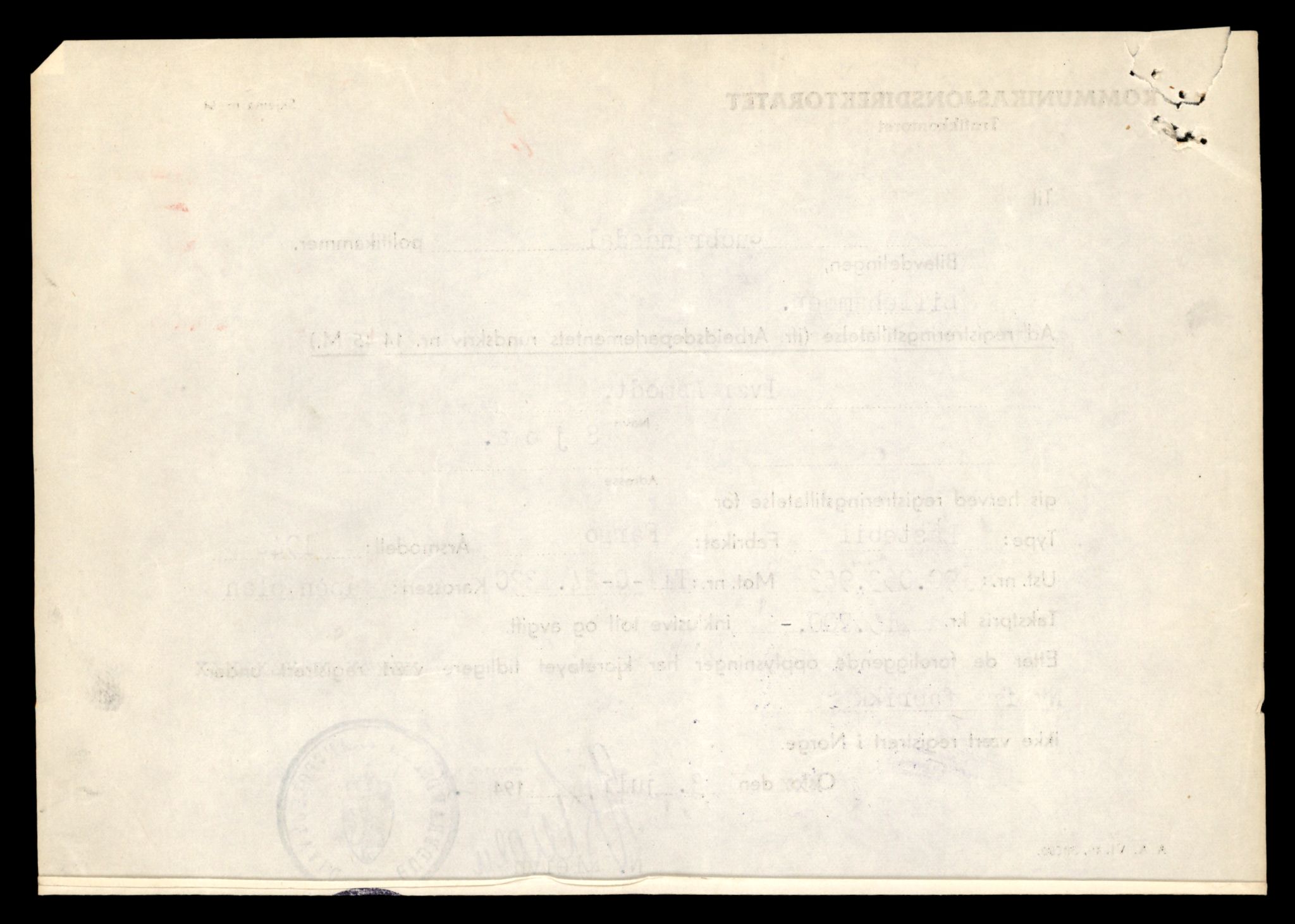 Møre og Romsdal vegkontor - Ålesund trafikkstasjon, AV/SAT-A-4099/F/Fe/L0035: Registreringskort for kjøretøy T 12653 - T 12829, 1927-1998, s. 3105