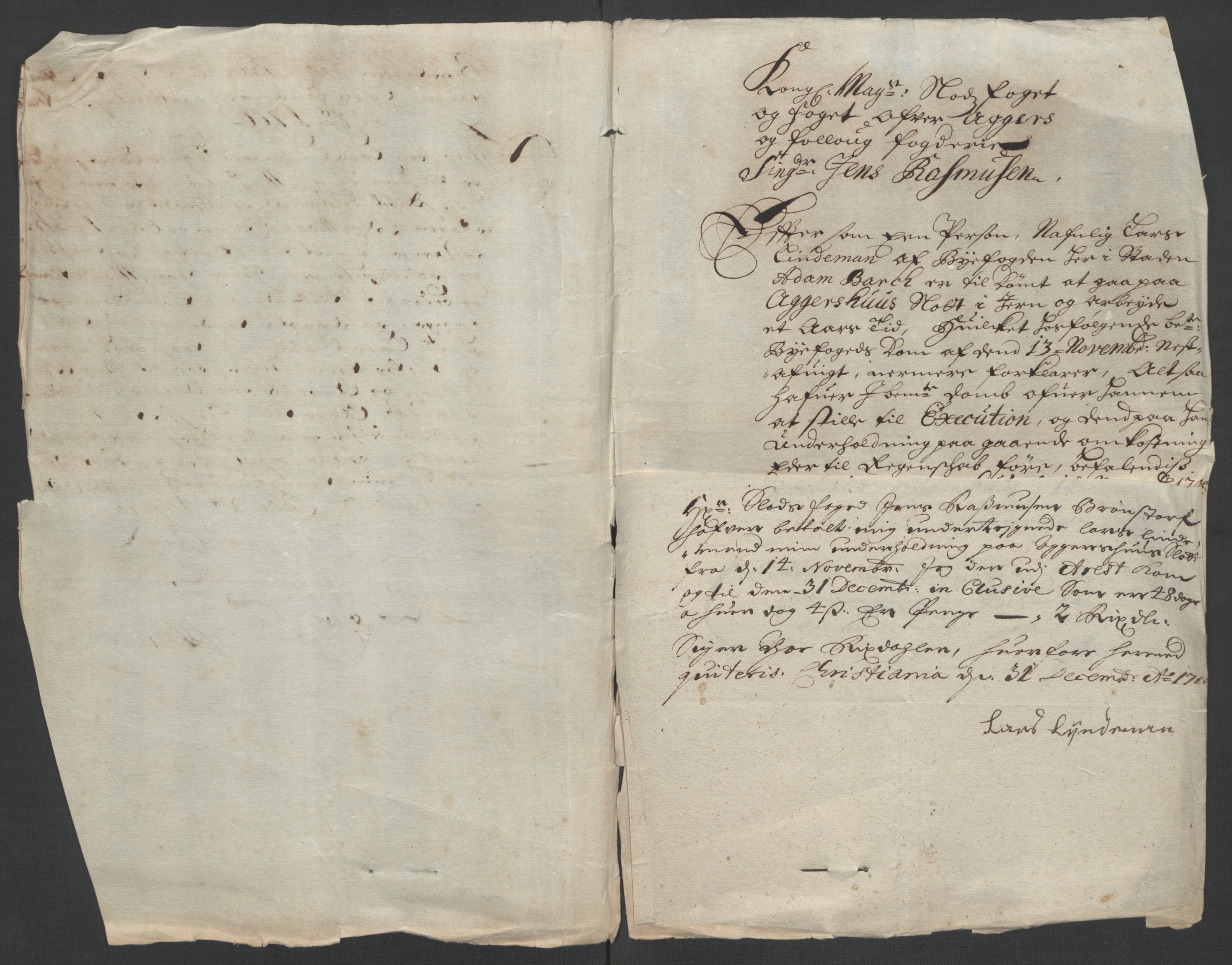 Rentekammeret inntil 1814, Reviderte regnskaper, Fogderegnskap, AV/RA-EA-4092/R10/L0443: Fogderegnskap Aker og Follo, 1700, s. 348