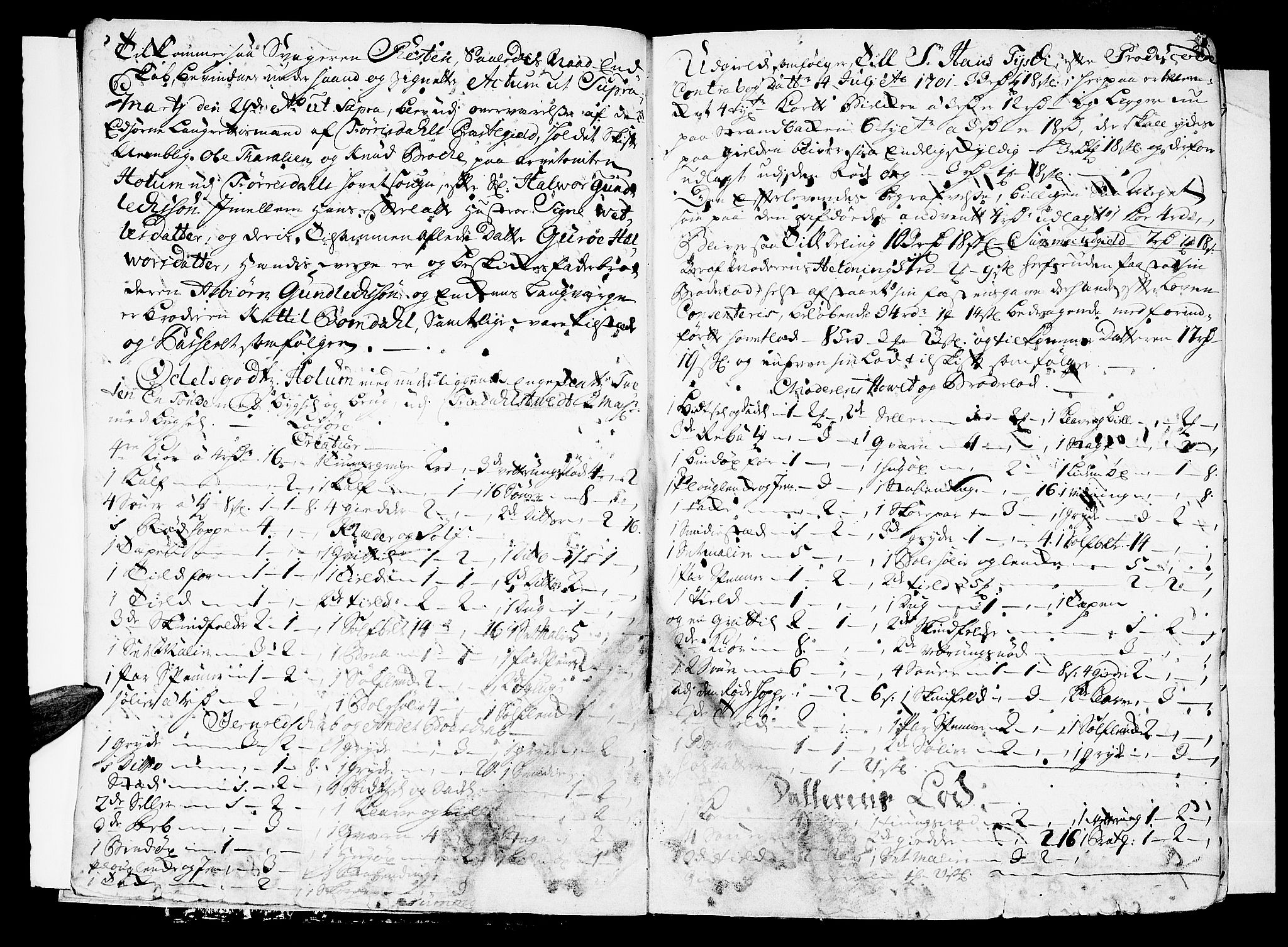 Vest-Telemark sorenskriveri, AV/SAKO-A-134/H/Ha/Haa/L0003: Skifteprotokoll, 1703-1723, s. 5b-6a