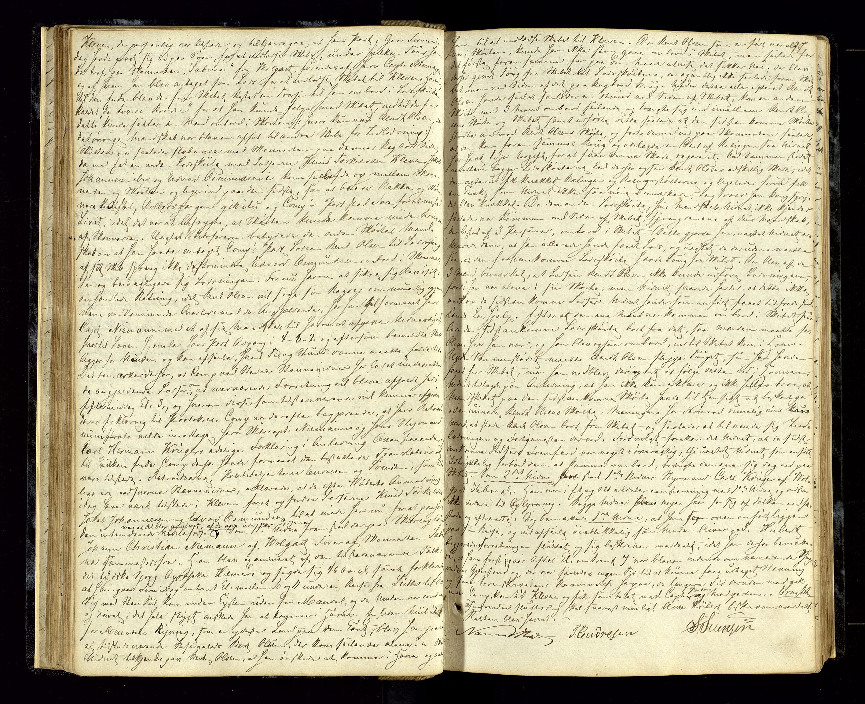 Mandal sorenskriveri, SAK/1221-0005/001/F/Fb/L0018: Ekstrarettsprotokoll med originalt personregister nr 16, 1853-1864, s. 47