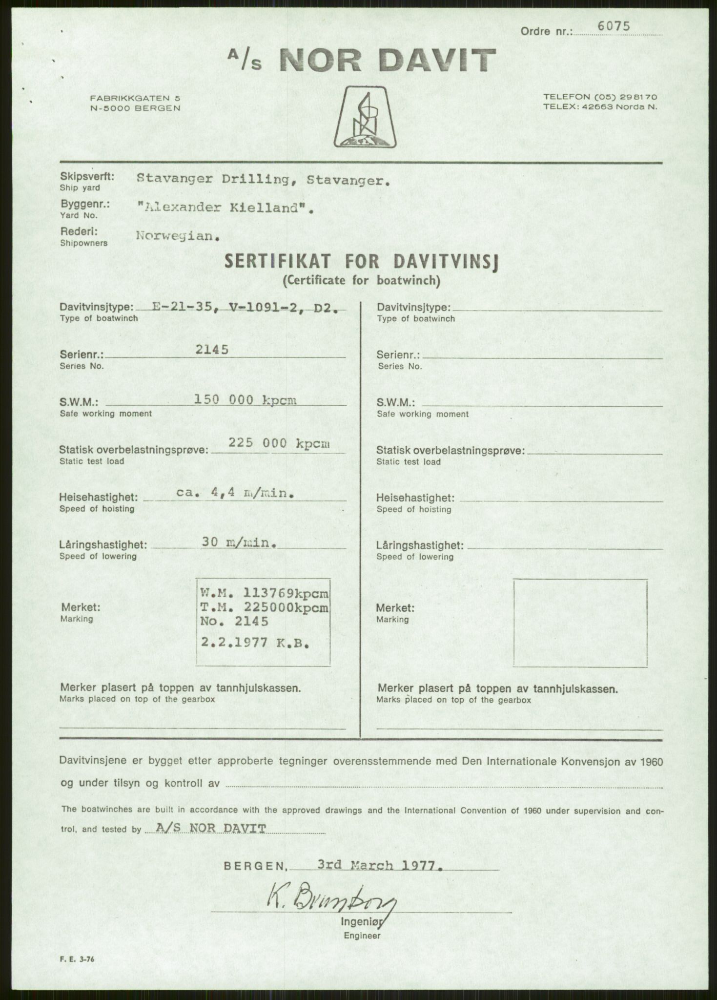 Justisdepartementet, Granskningskommisjonen ved Alexander Kielland-ulykken 27.3.1980, AV/RA-S-1165/D/L0006: A Alexander L. Kielland (Doku.liste + A3-A6, A11-A13, A18-A20-A21, A23, A31 av 31)/Dykkerjournaler, 1980-1981, s. 16
