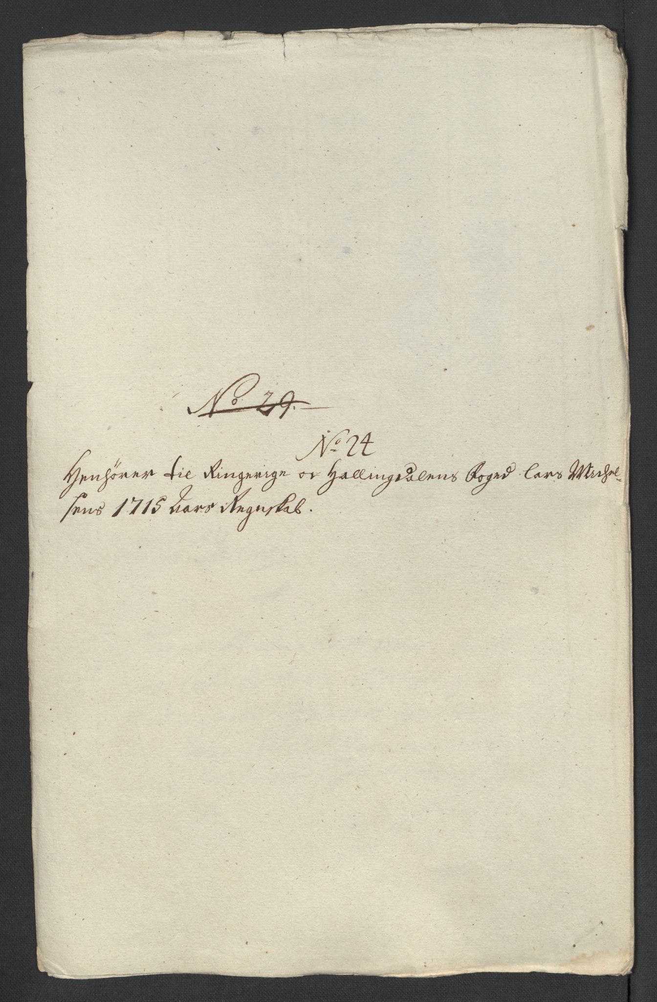 Rentekammeret inntil 1814, Reviderte regnskaper, Fogderegnskap, RA/EA-4092/R23/L1473: Fogderegnskap Ringerike og Hallingdal, 1715, s. 239