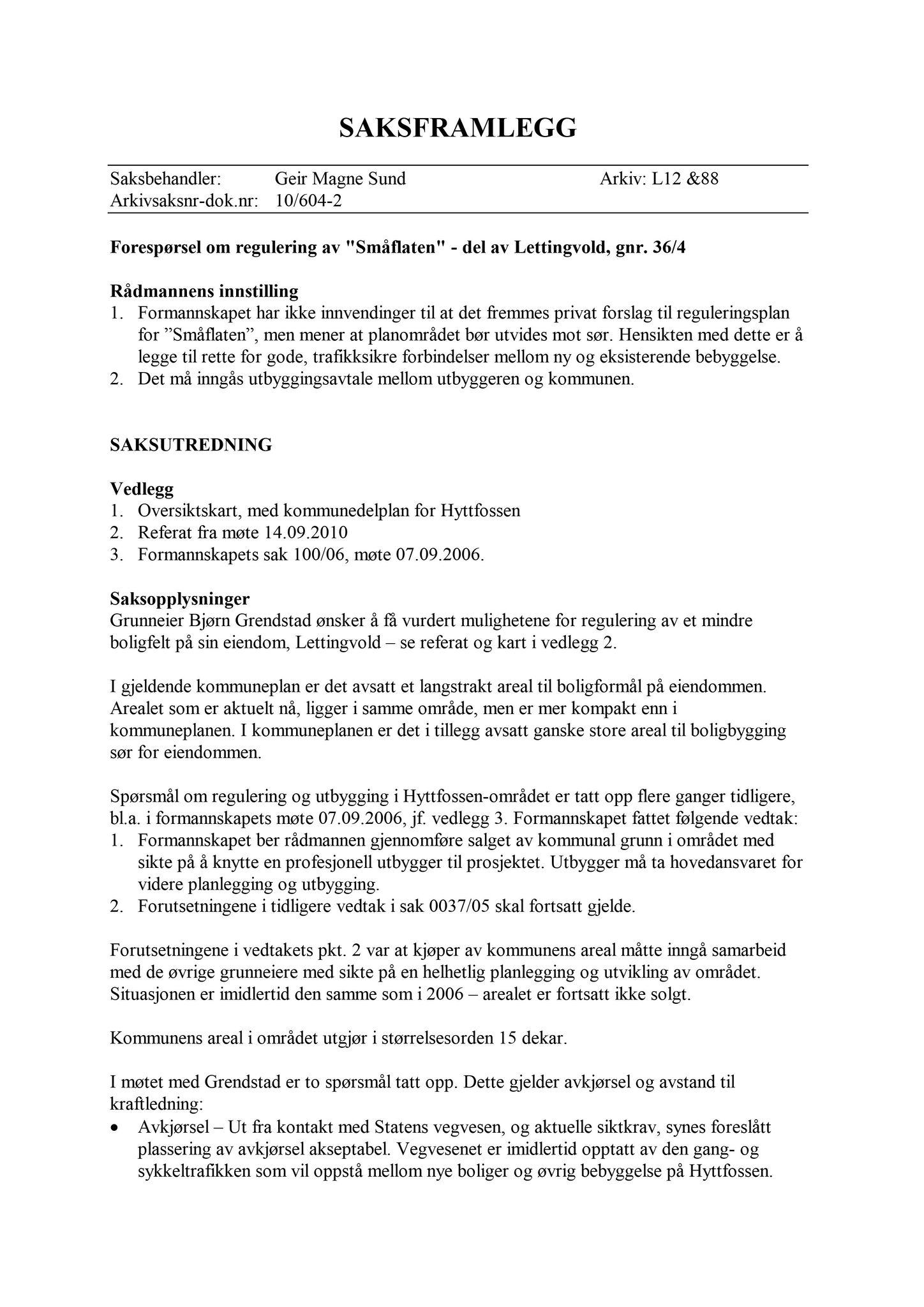 Klæbu Kommune, TRKO/KK/02-FS/L003: Formannsskapet - Møtedokumenter, 2010, s. 2295