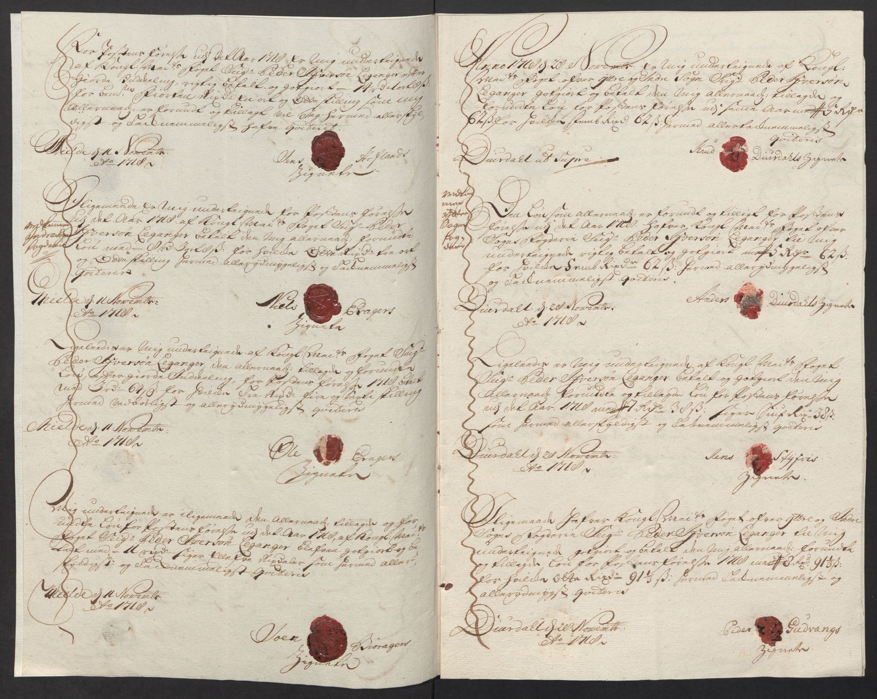 Rentekammeret inntil 1814, Reviderte regnskaper, Fogderegnskap, RA/EA-4092/R52/L3321: Fogderegnskap Sogn, 1717-1718, s. 728