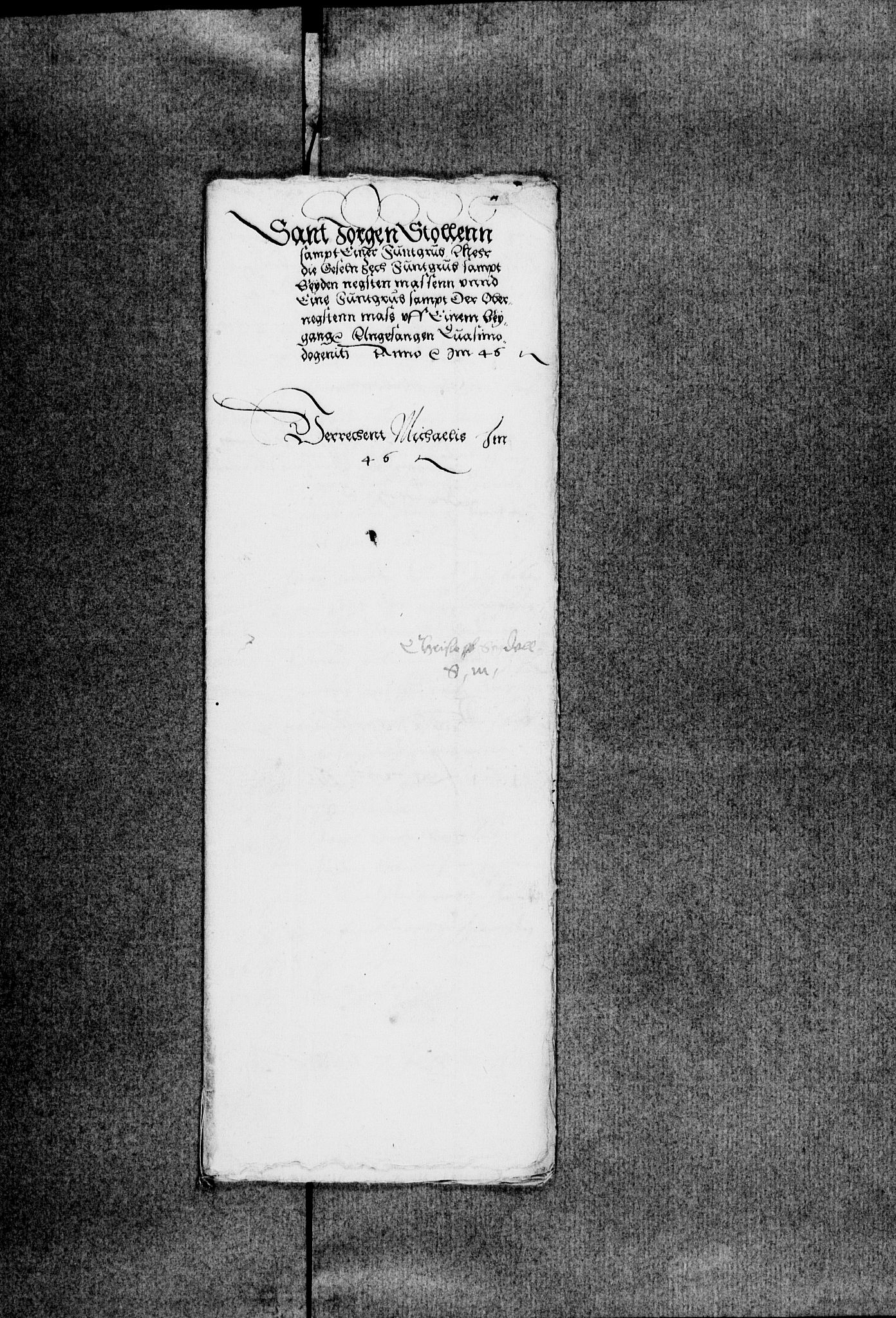 Tyske Kansellis innenrikske avdeling, RA/EA-5864/E/L0003: 4  Bergverkssaker, 1545-1546, s. 283