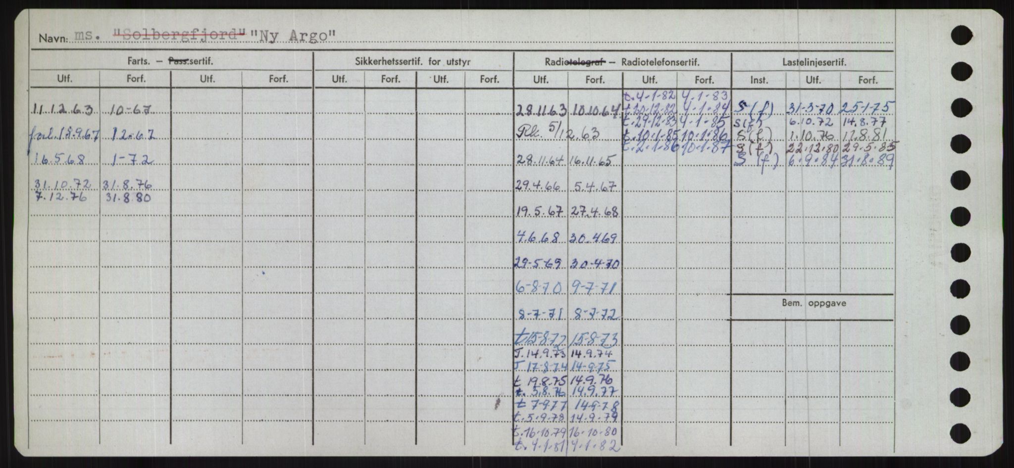 Sjøfartsdirektoratet med forløpere, Skipsmålingen, RA/S-1627/H/Ha/L0004/0001: Fartøy, Mas-R / Fartøy, Mas-Odd, s. 876