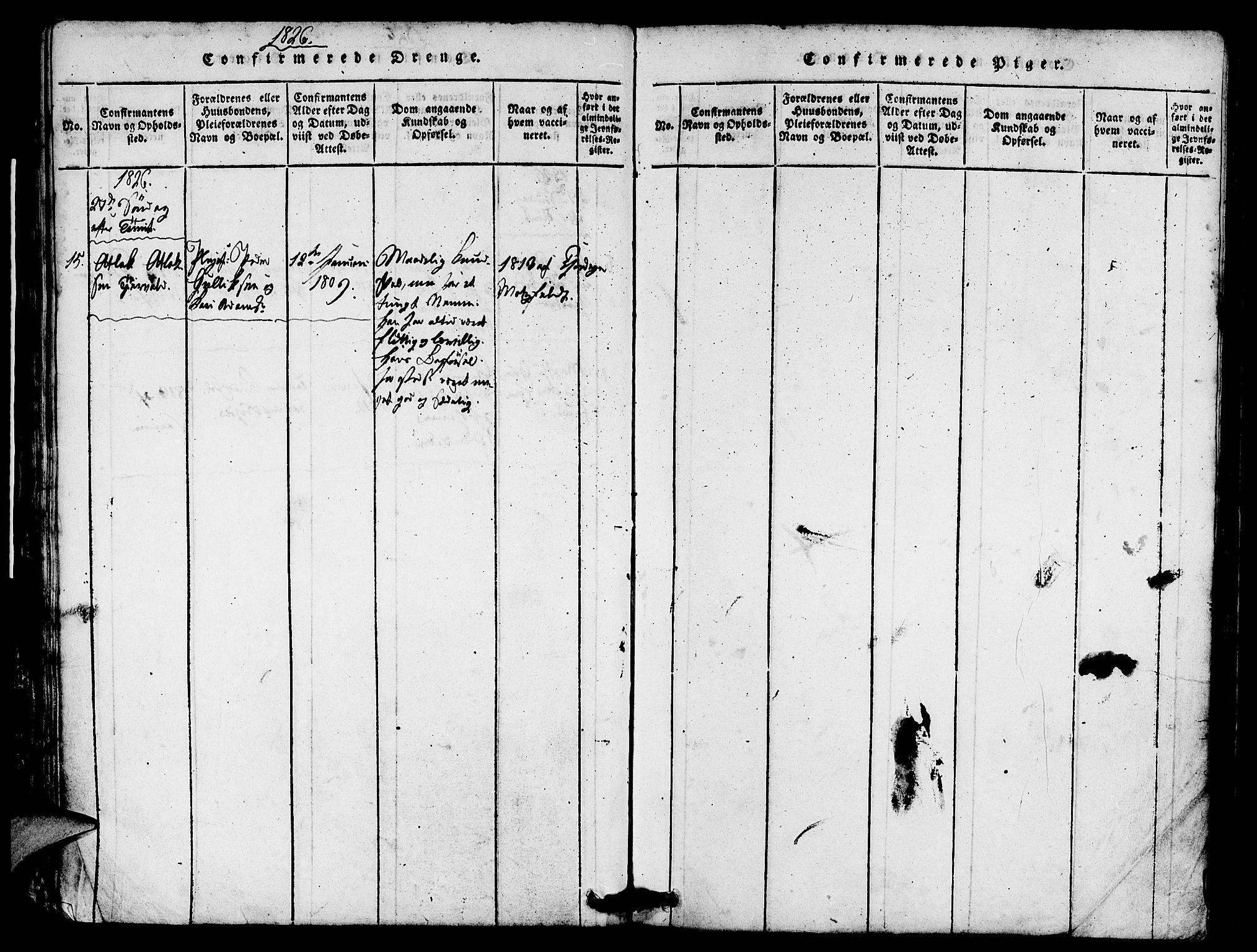 Eigersund sokneprestkontor, SAST/A-101807/S08/L0007: Ministerialbok nr. A 7, 1815-1827