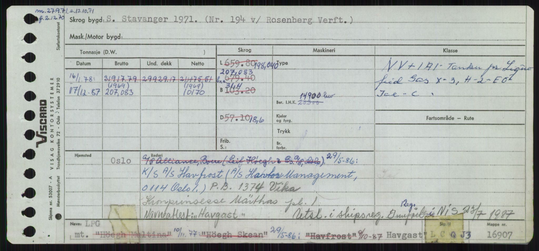 Sjøfartsdirektoratet med forløpere, Skipsmålingen, AV/RA-S-1627/H/Ha/L0002/0002: Fartøy, Eik-Hill / Fartøy, G-Hill, s. 631