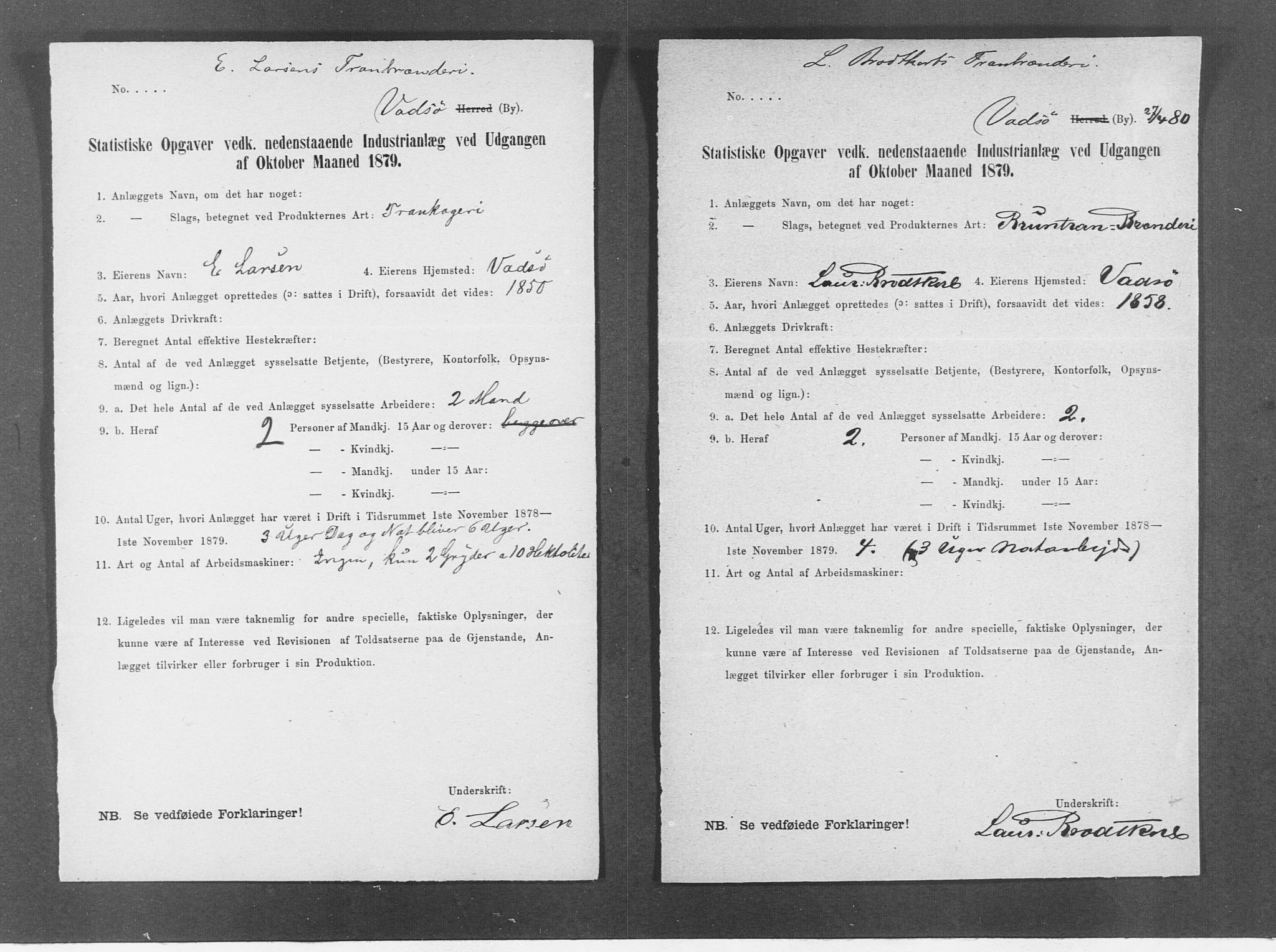 Statistisk sentralbyrå, Næringsøkonomiske emner, Generelt - Amtmennenes femårsberetninger, AV/RA-S-2233/F/Fa/L0054: --, 1879-1880, s. 473