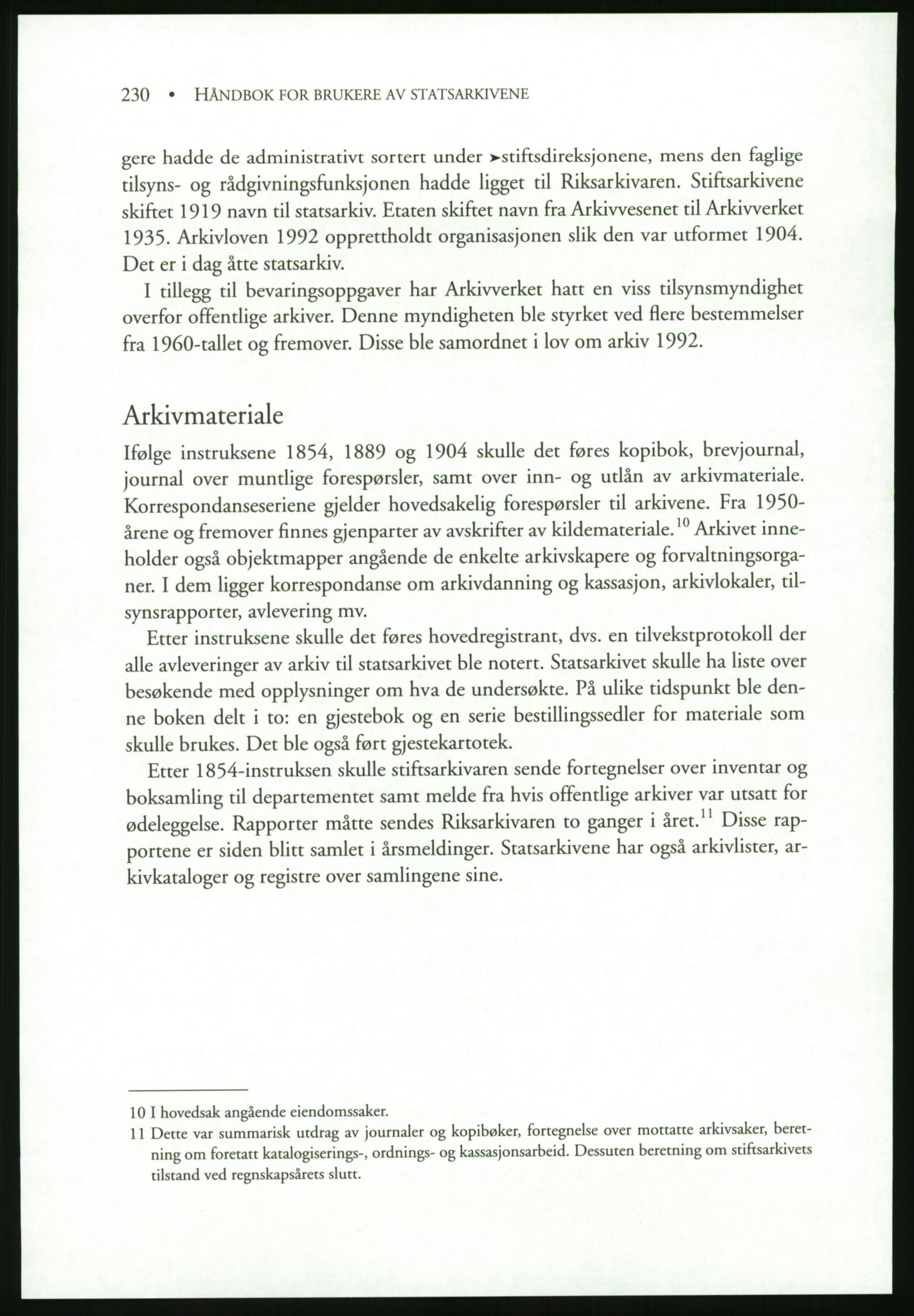 Publikasjoner utgitt av Arkivverket, PUBL/PUBL-001/B/0019: Liv Mykland: Håndbok for brukere av statsarkivene (2005), 2005, s. 230