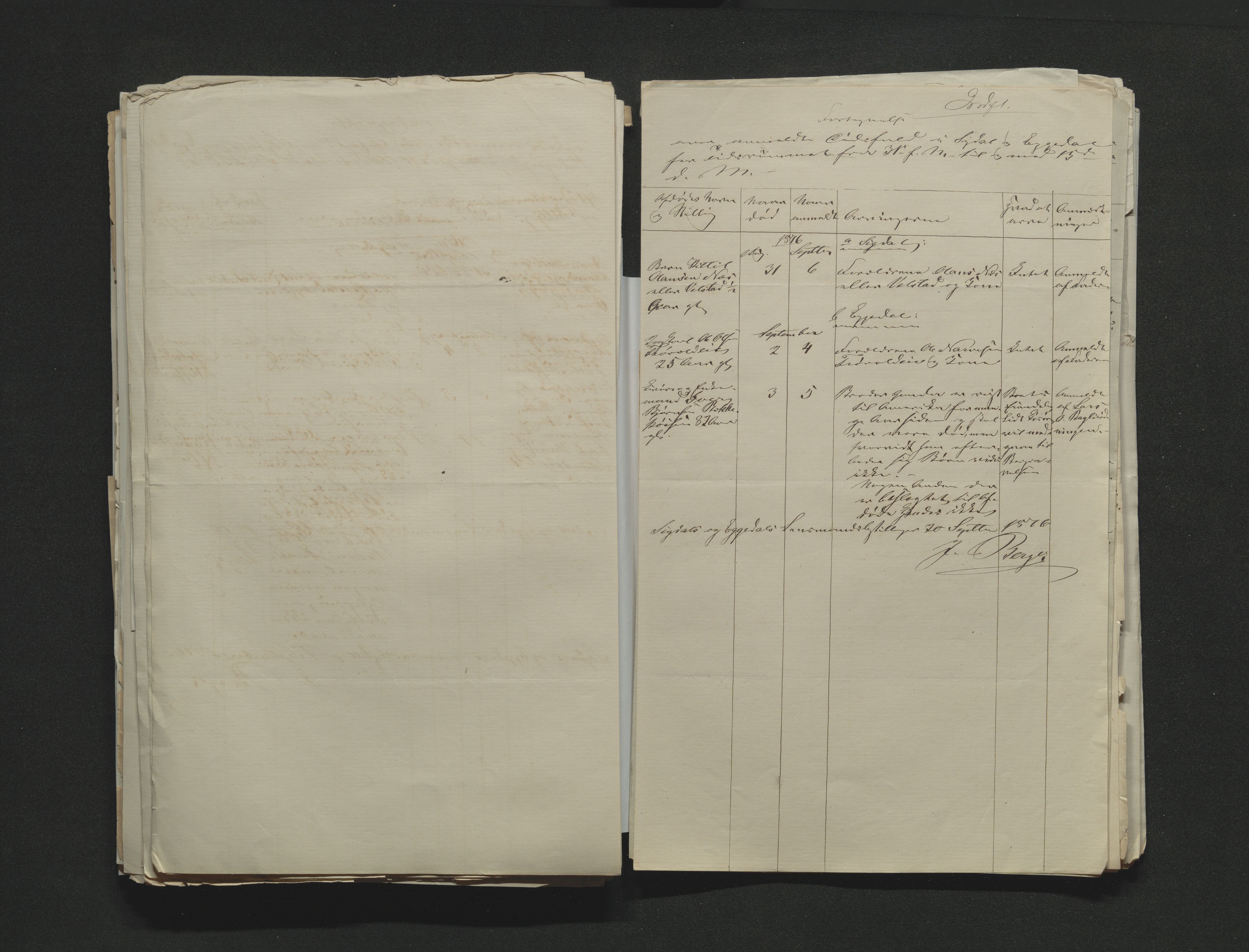 Eiker, Modum og Sigdal sorenskriveri, AV/SAKO-A-123/H/Ha/Hab/L0014: Dødsfallsmeldinger, 1874-1877, s. 494