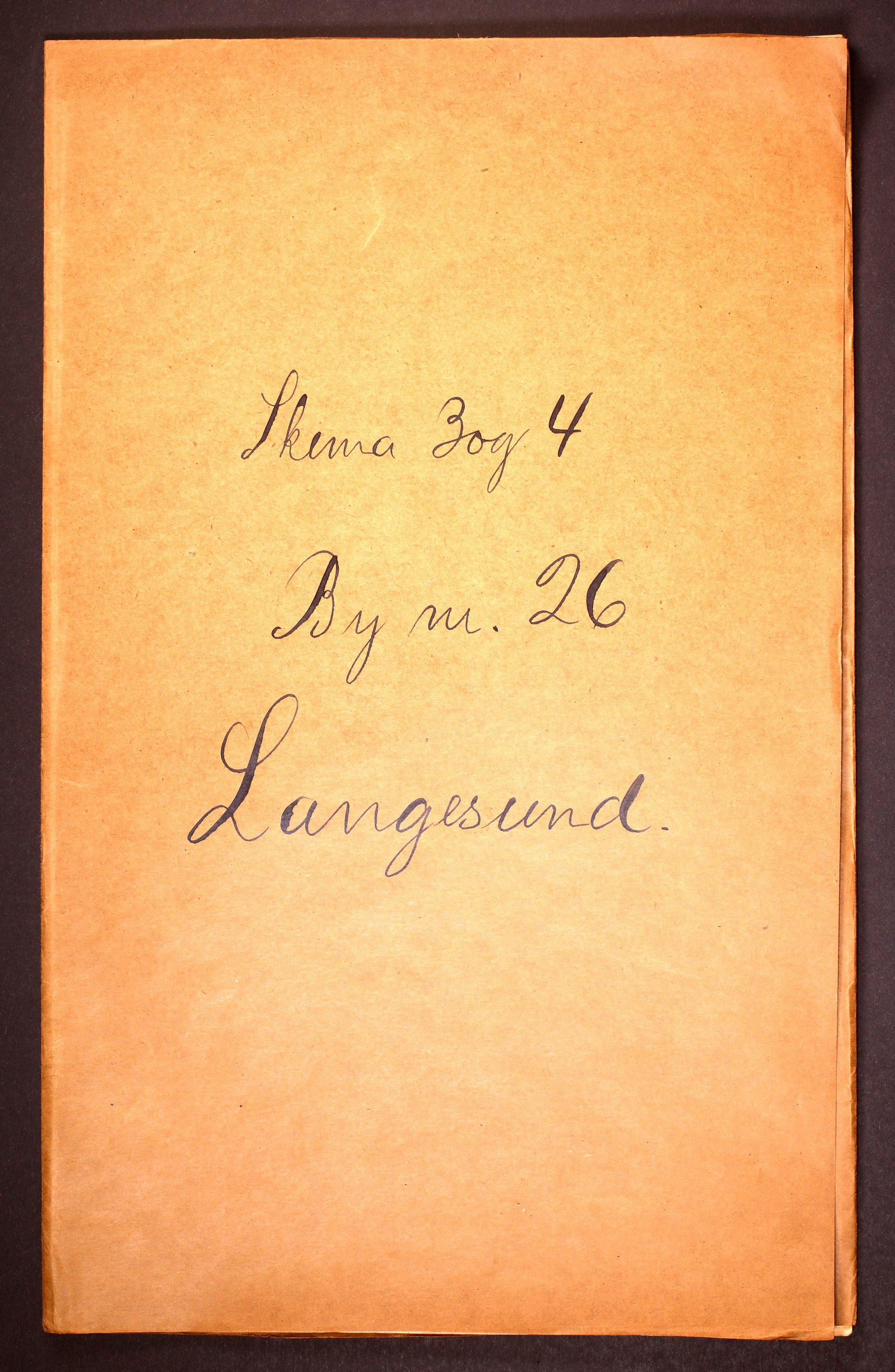 RA, Folketelling 1910 for 0802 Langesund ladested, 1910, s. 1