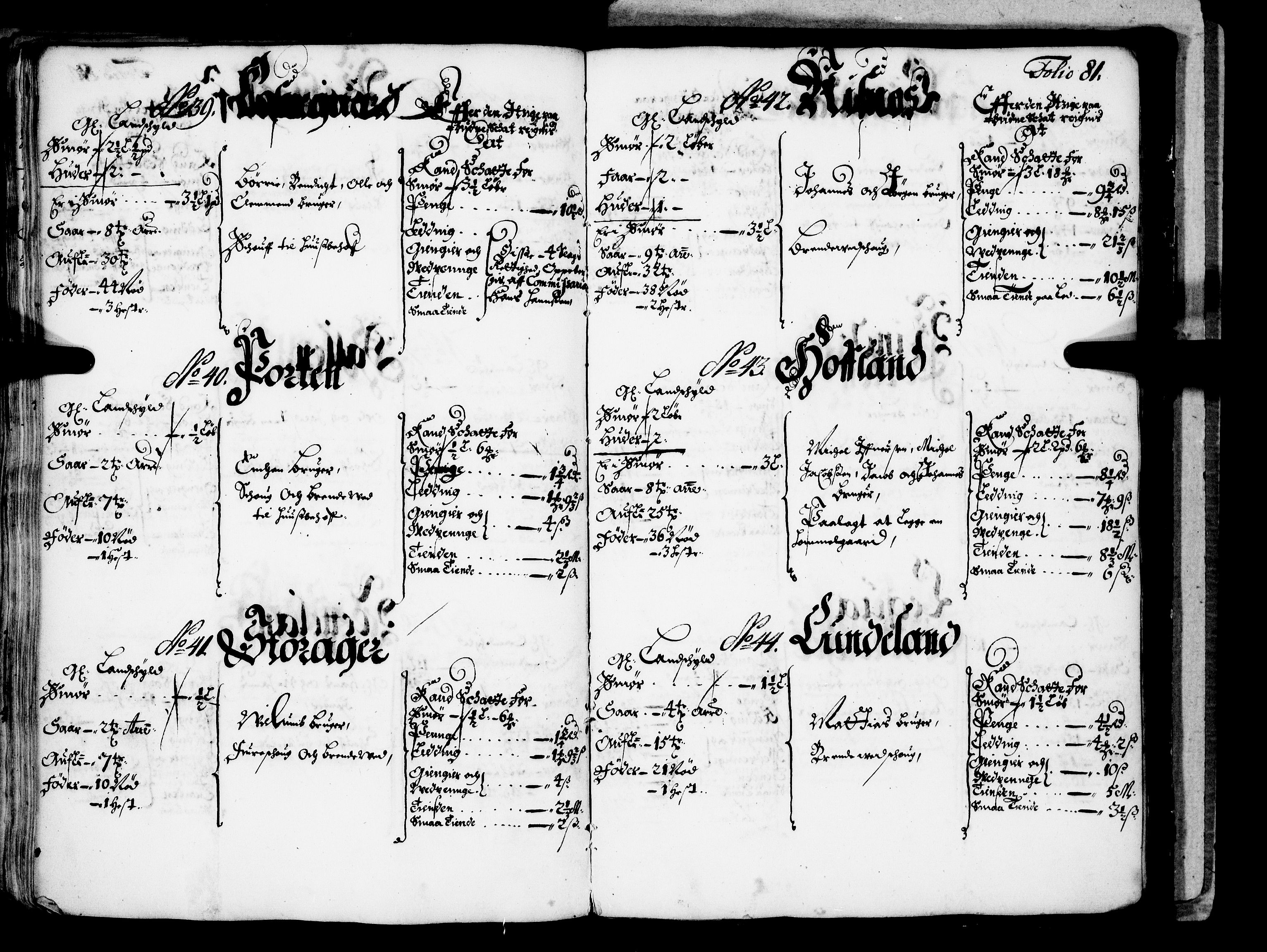 Rentekammeret inntil 1814, Realistisk ordnet avdeling, AV/RA-EA-4070/N/Nb/Nba/L0042: Ytre Sogn fogderi, 1667, s. 80b-81a