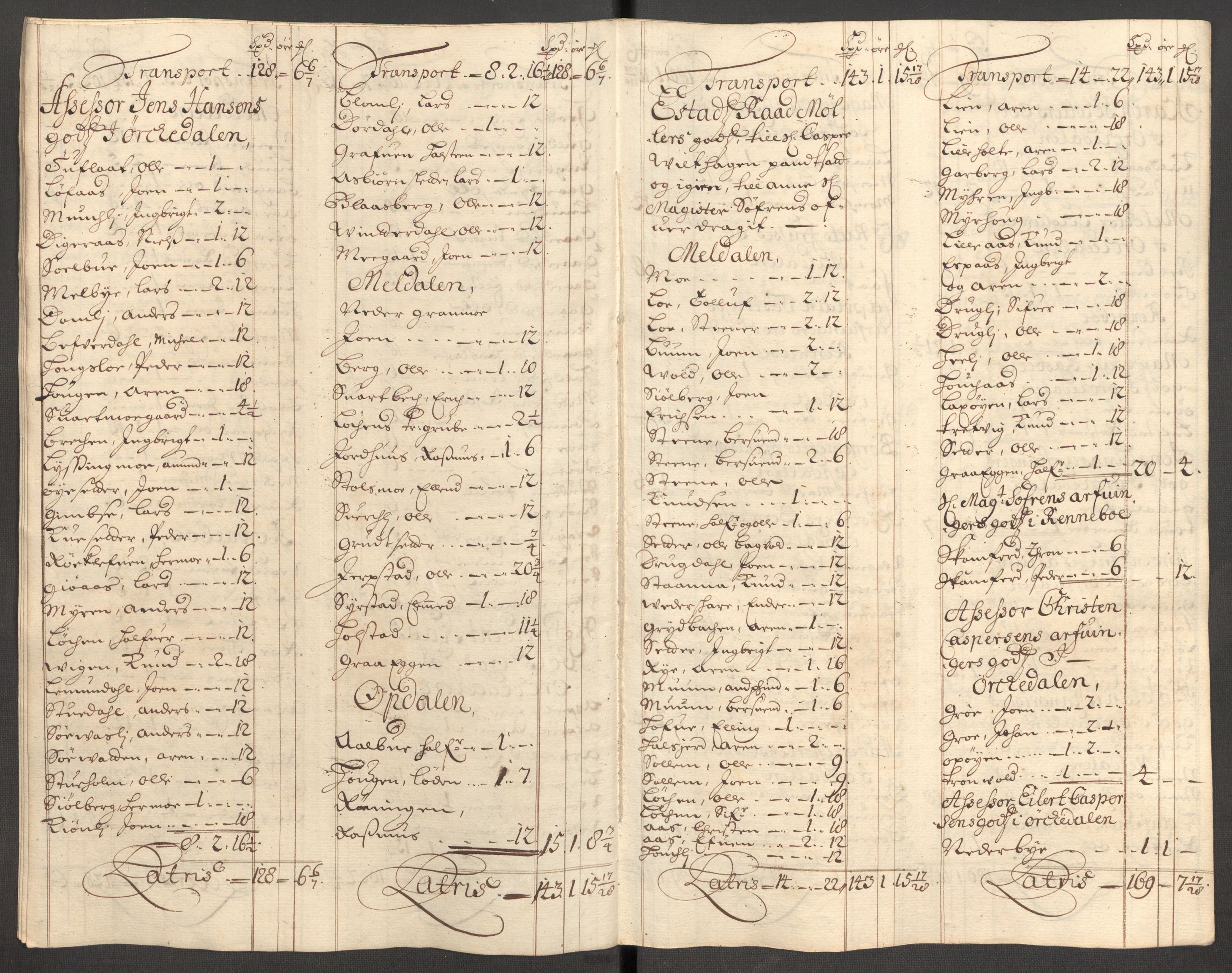 Rentekammeret inntil 1814, Reviderte regnskaper, Fogderegnskap, RA/EA-4092/R60/L3947: Fogderegnskap Orkdal og Gauldal, 1697, s. 113